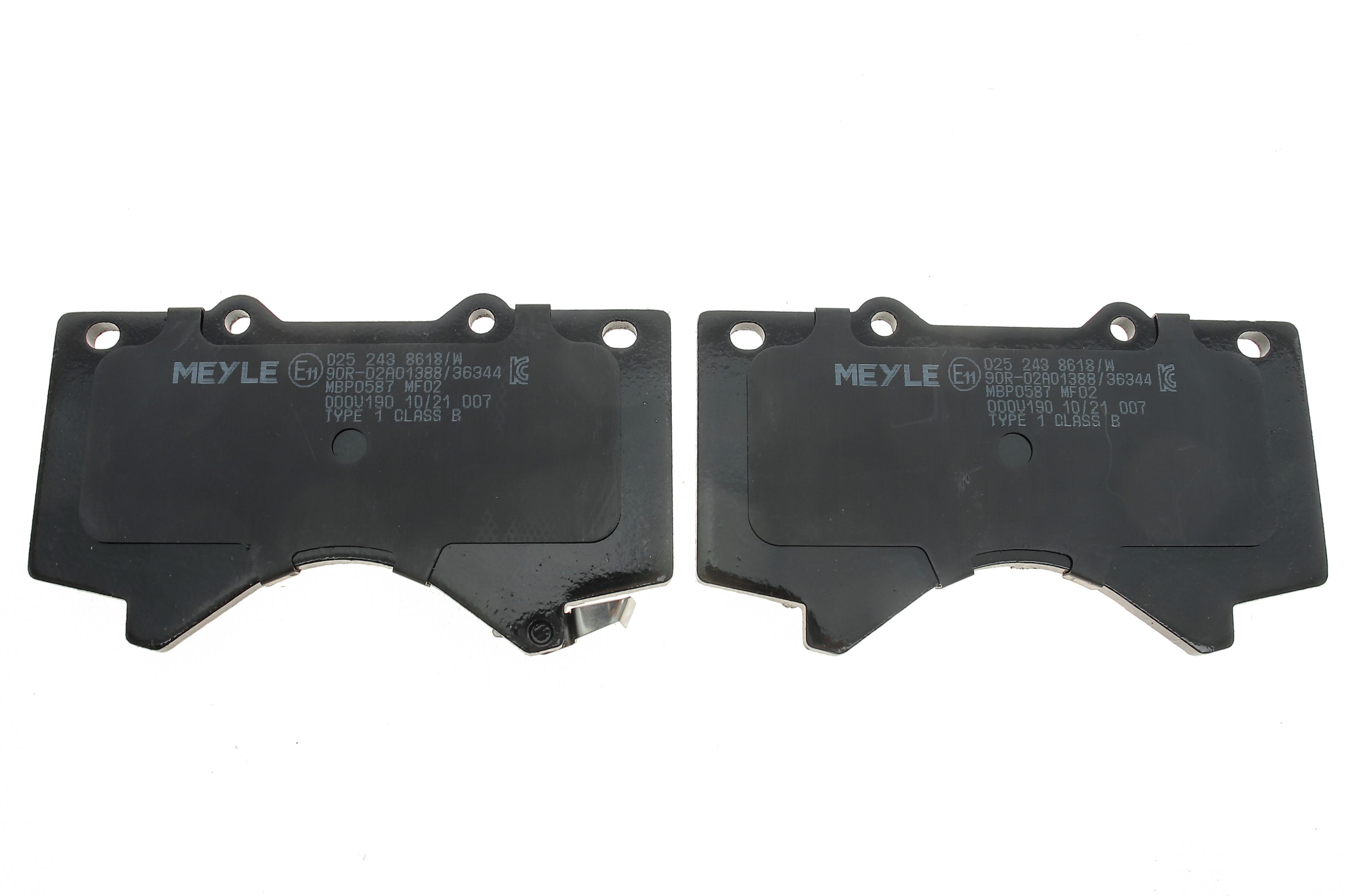 Колодки гальмівні (передні) Toyota Land Cruiser 200 08- (Advics)