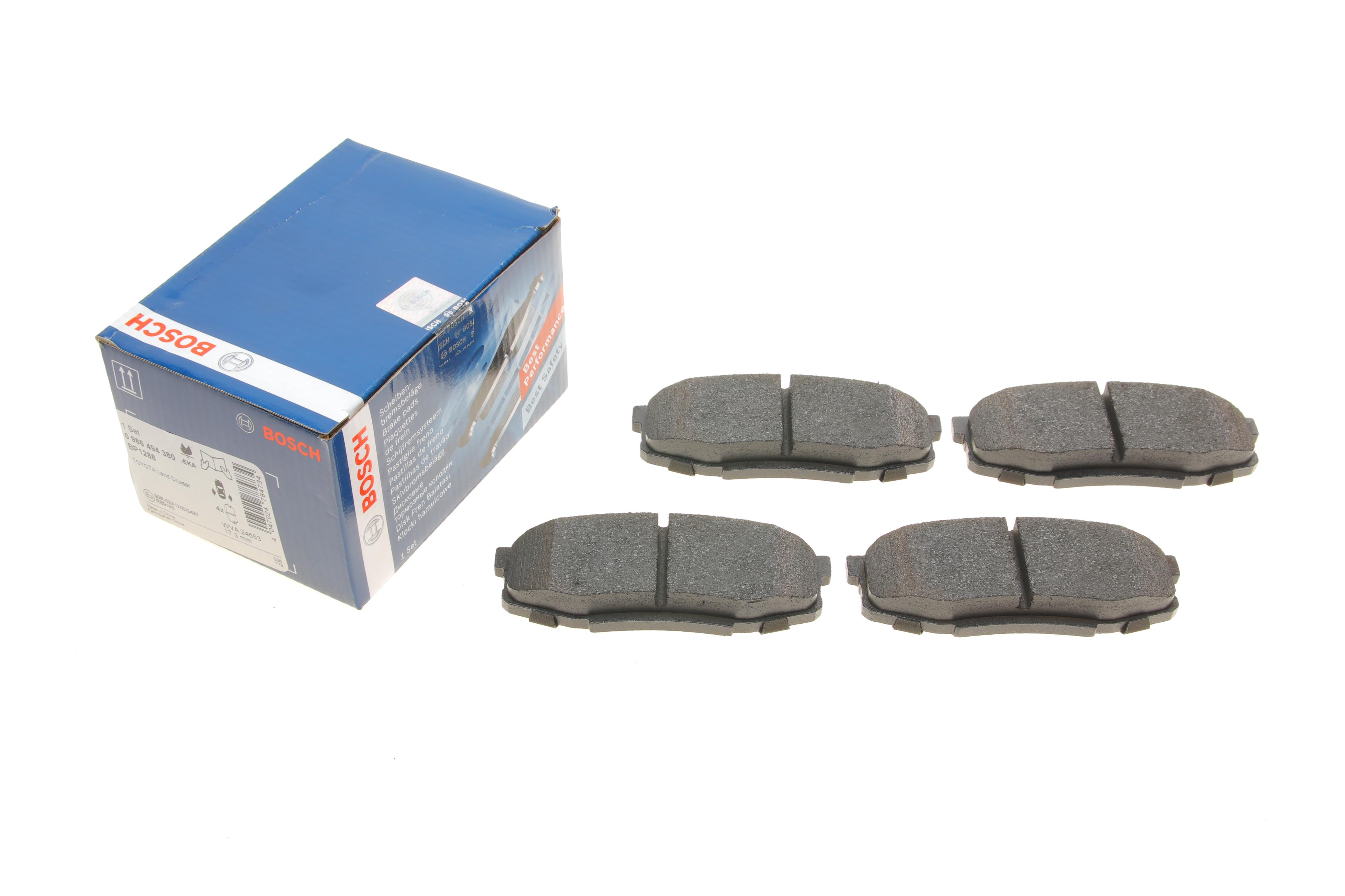 Колодки гальмівні (задні) Toyota Land Cruiser 200 08-