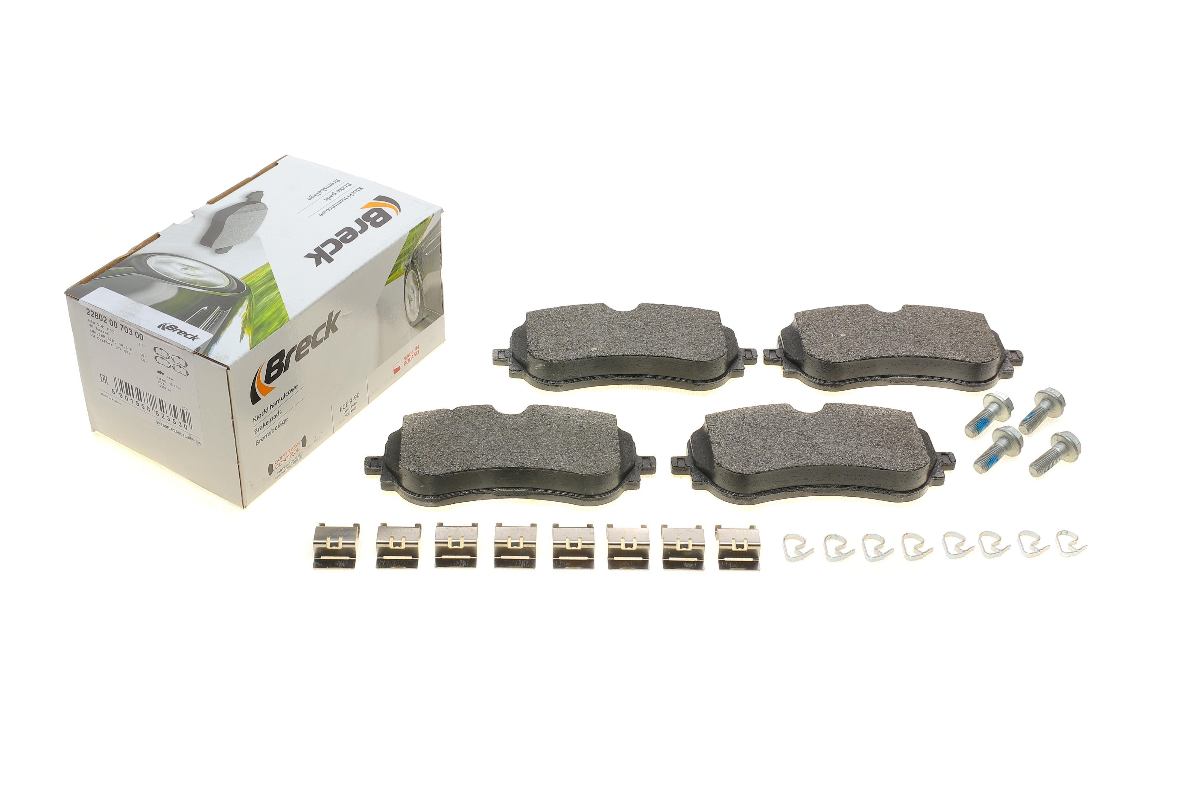 Колодки гальмівні (задні) VW Crafter 16-/Amarok 11-/Man TGE 16-