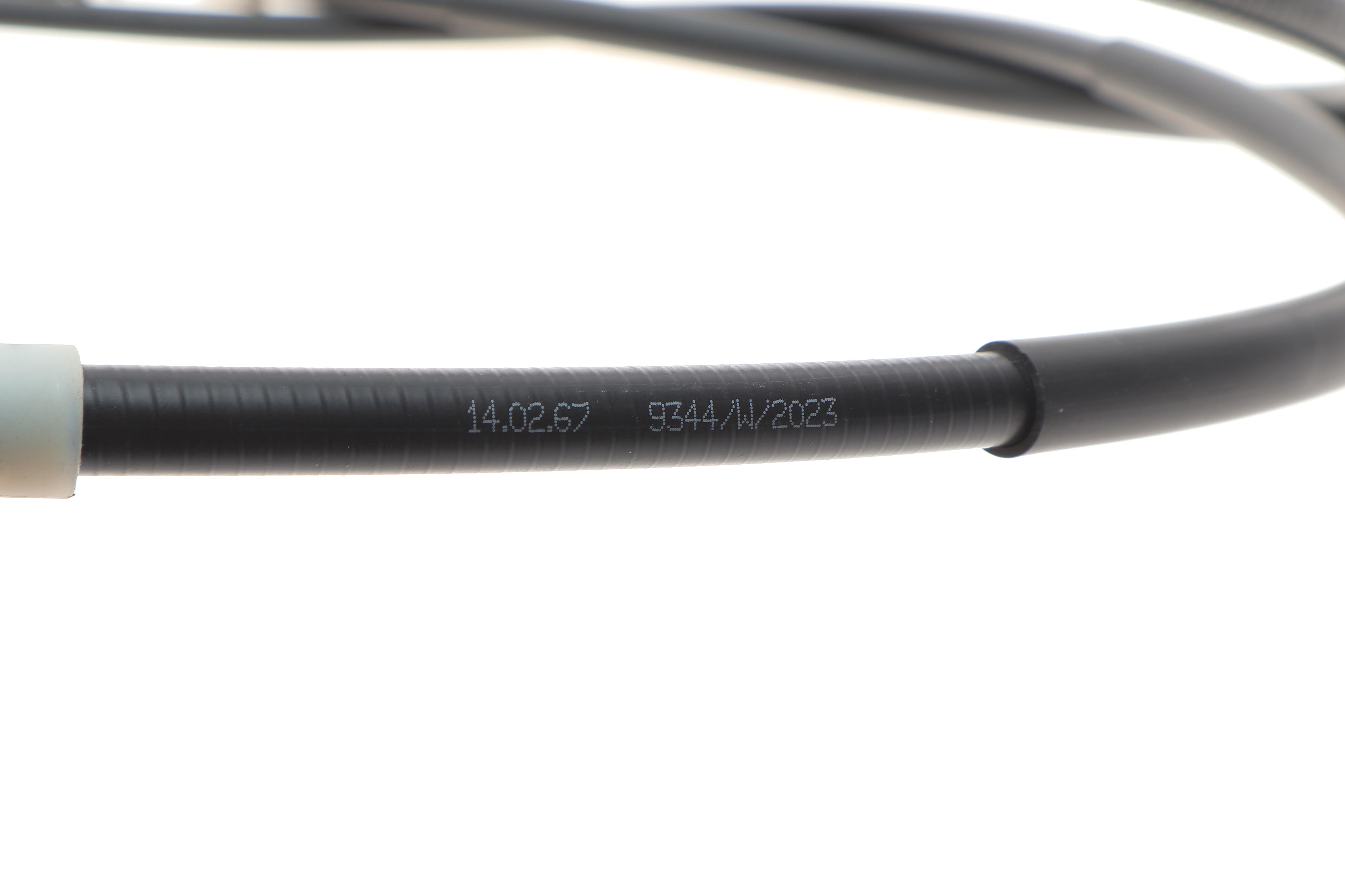 Трос ручника Fiat Ducato 02- (барабанні гальма) (2825/875x2)