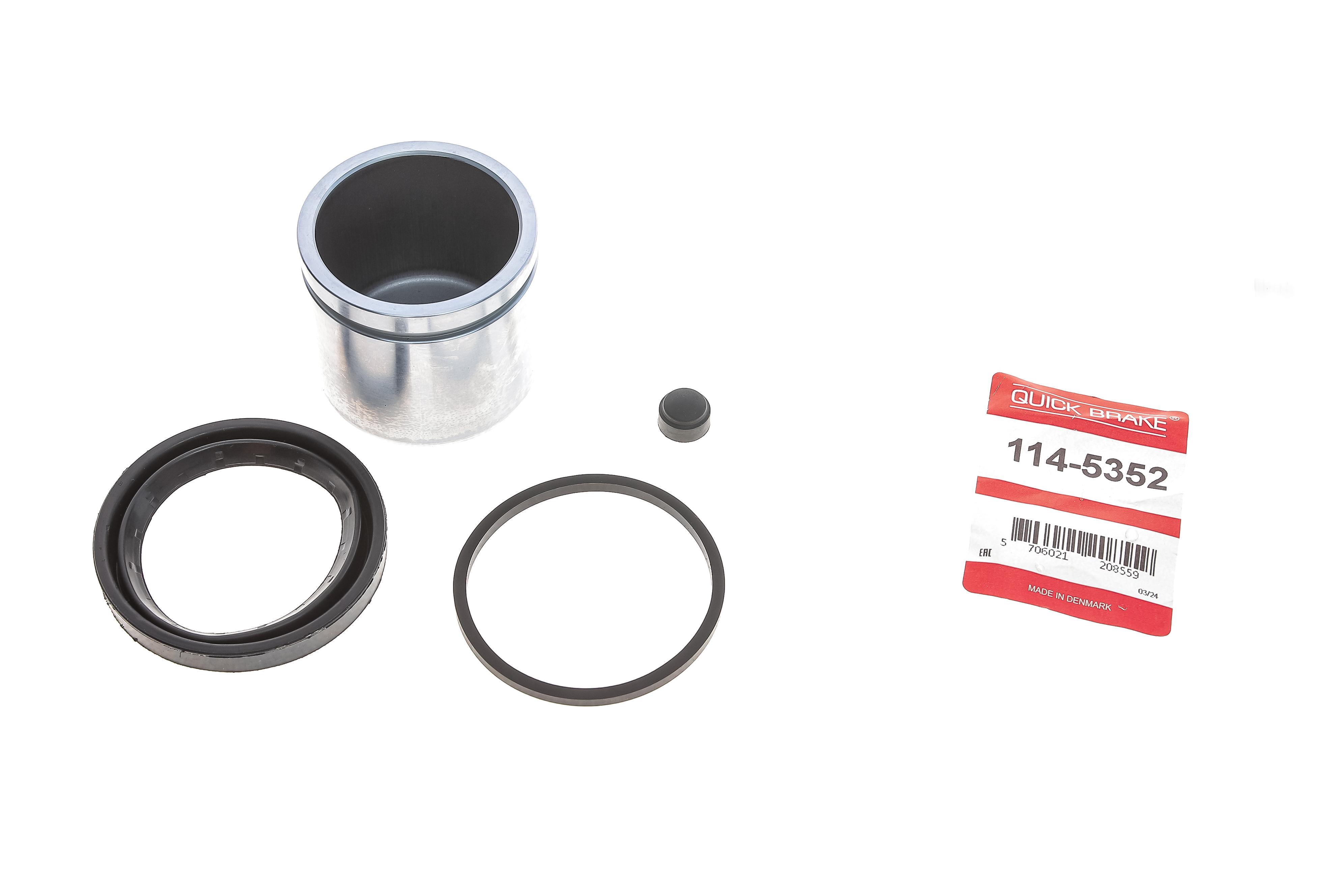 Ремкомплект супорта (переднього) Fiat Scudo (d=57mm) (+поршень) (Bendix)