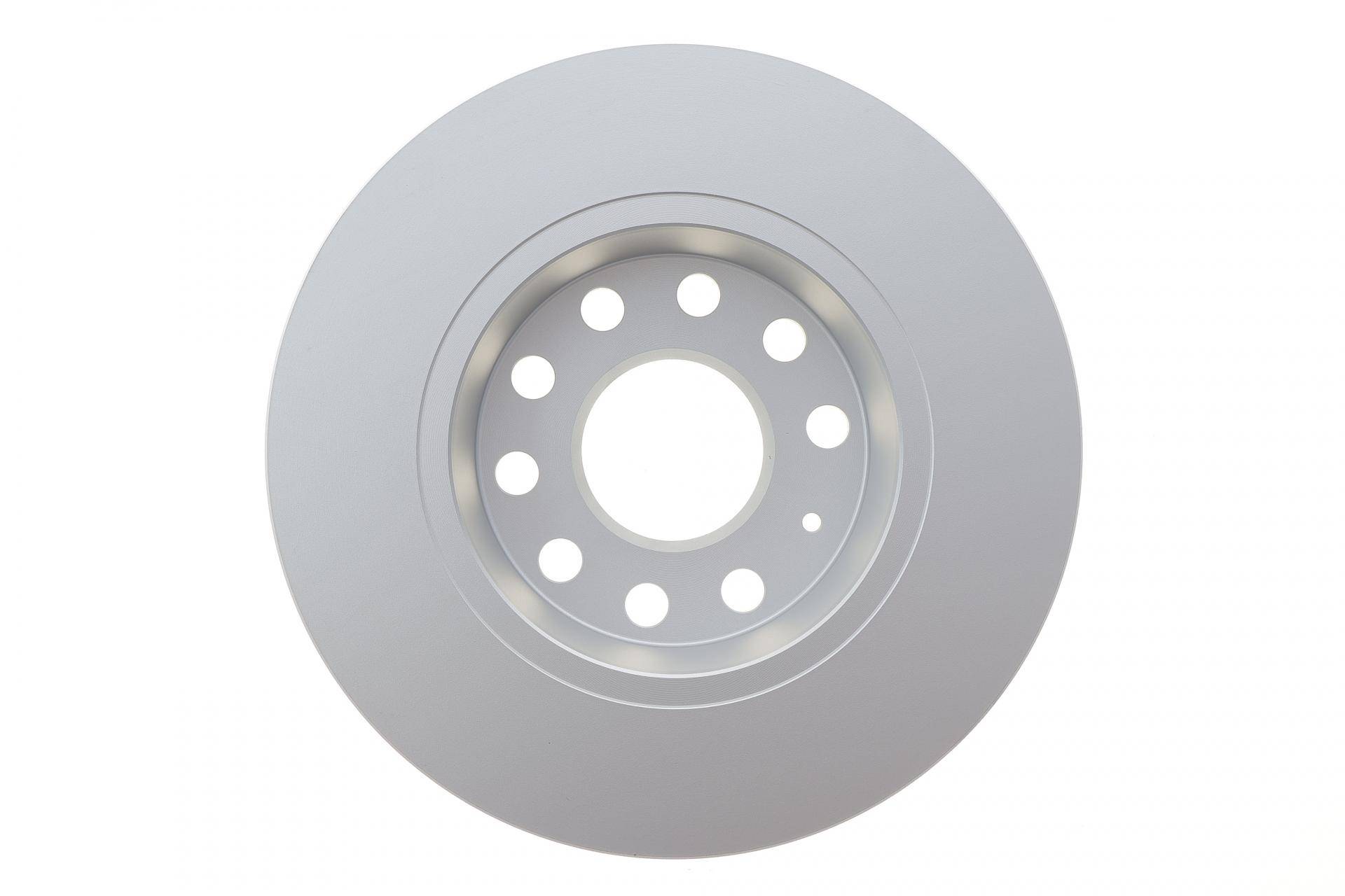 Диск гальмівний (задній) Audi A3/Skoda Octavia/VW Caddy 03-/Golf 08- (272x10)(з покр.)(повний)