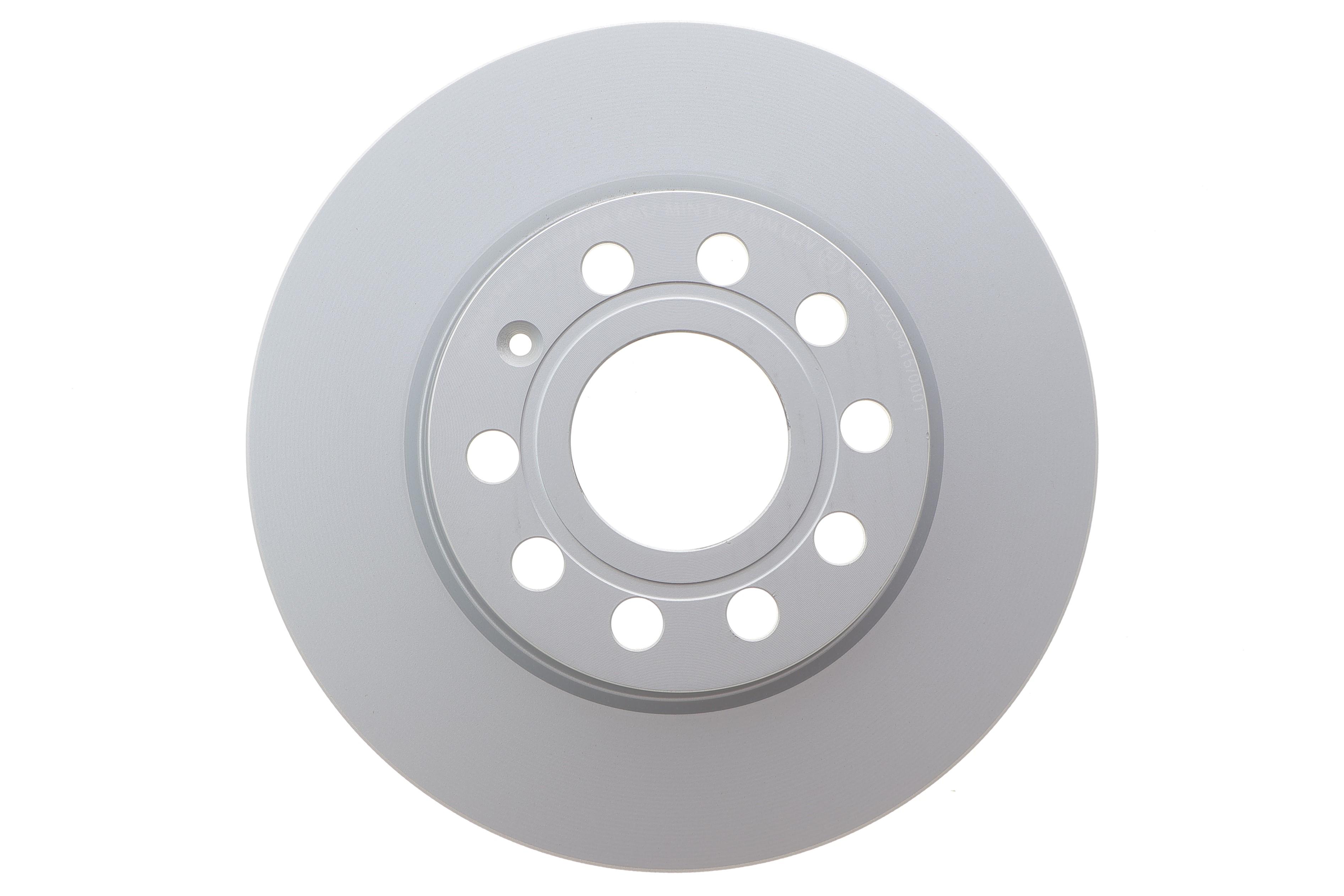 Диск гальмівний (задній) Audi A3/Skoda Octavia/VW Caddy 03-/Golf 08- (272x10)(з покр.)(повний)