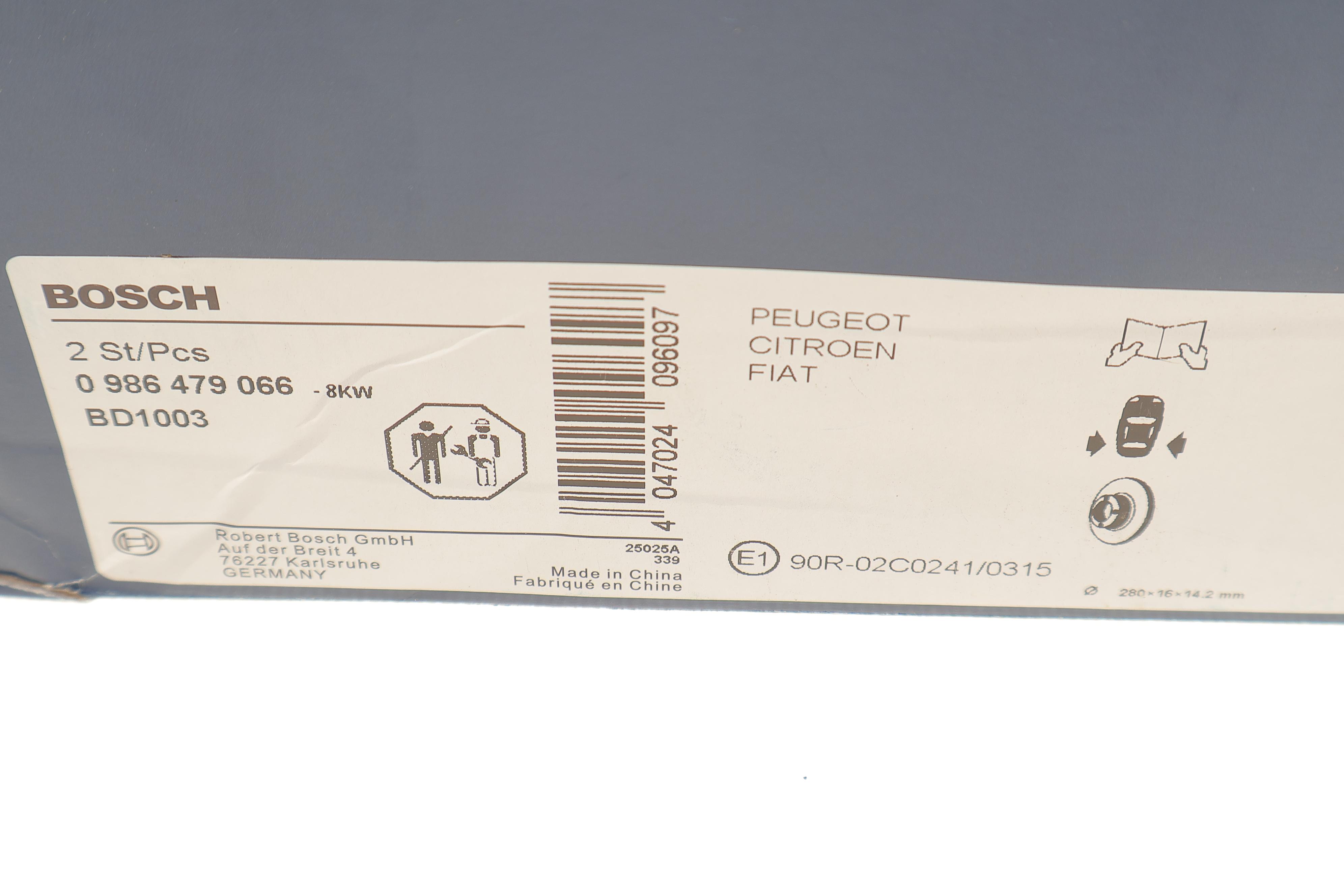 Диск гальмівний (задній) Citroen Jumper/Fiat Ducato/Peugeot Boxer 94- (280x16) (повний) (18Q)