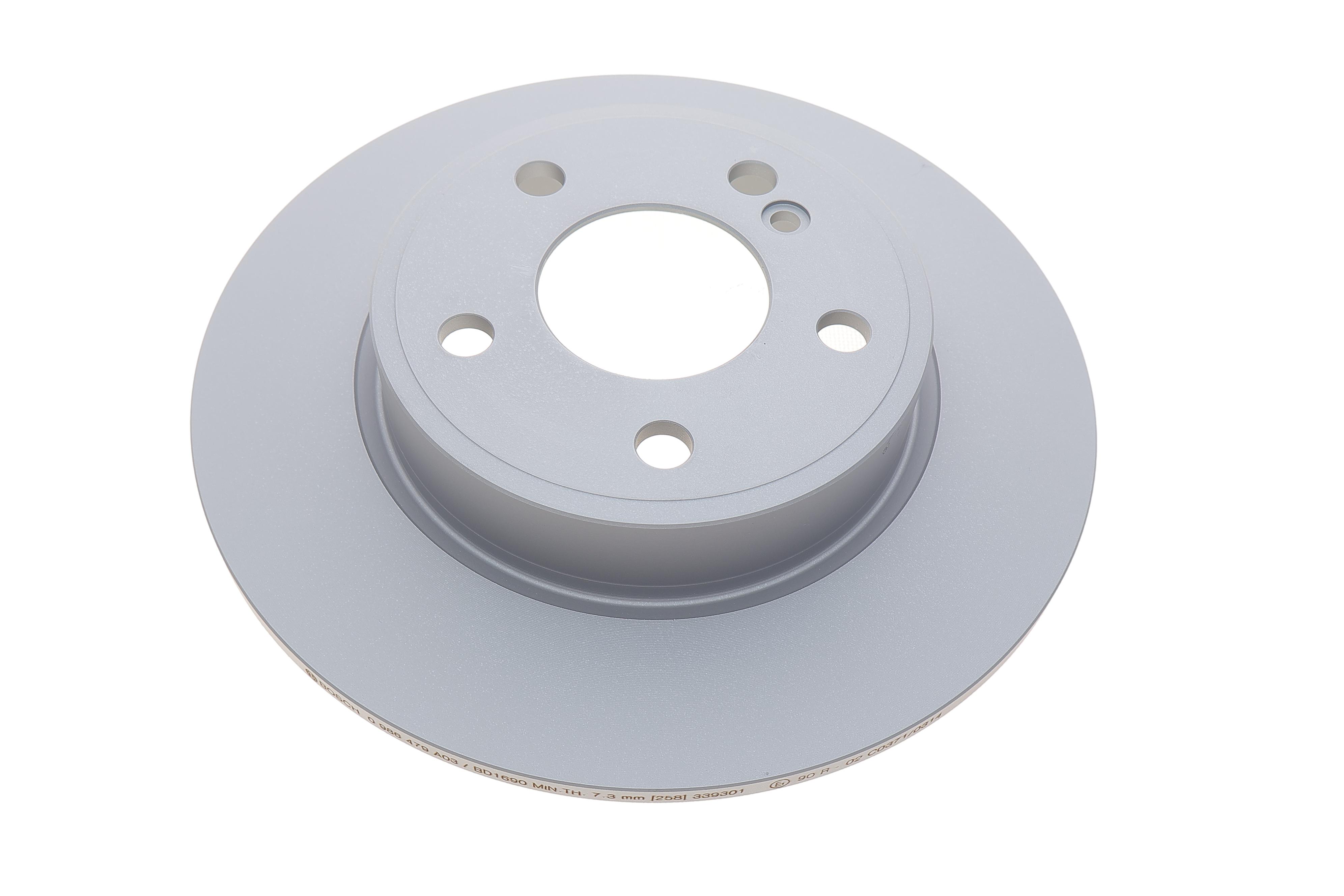 Диск гальмівний (задній) MB A-class (W176)/B-class (W246)/W242)/CLA (C117) 12- (276x8.9)