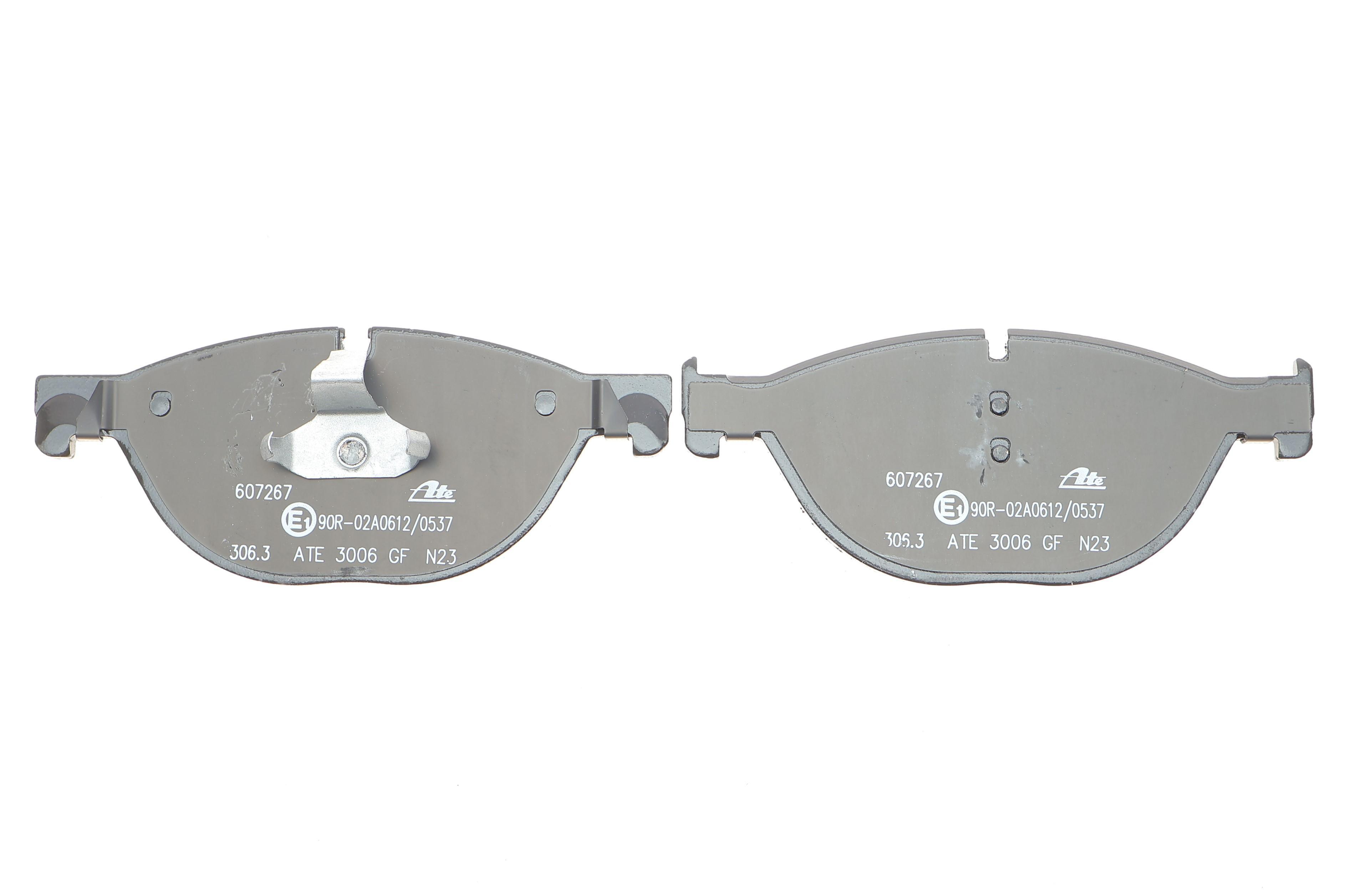 Колодки гальмівні (передні) BMW 5 (F07/F10/F11) 09-17/6 (F06/F13) 11-18/7 (F01/F02/F03/F04) 08-15 (Ate)