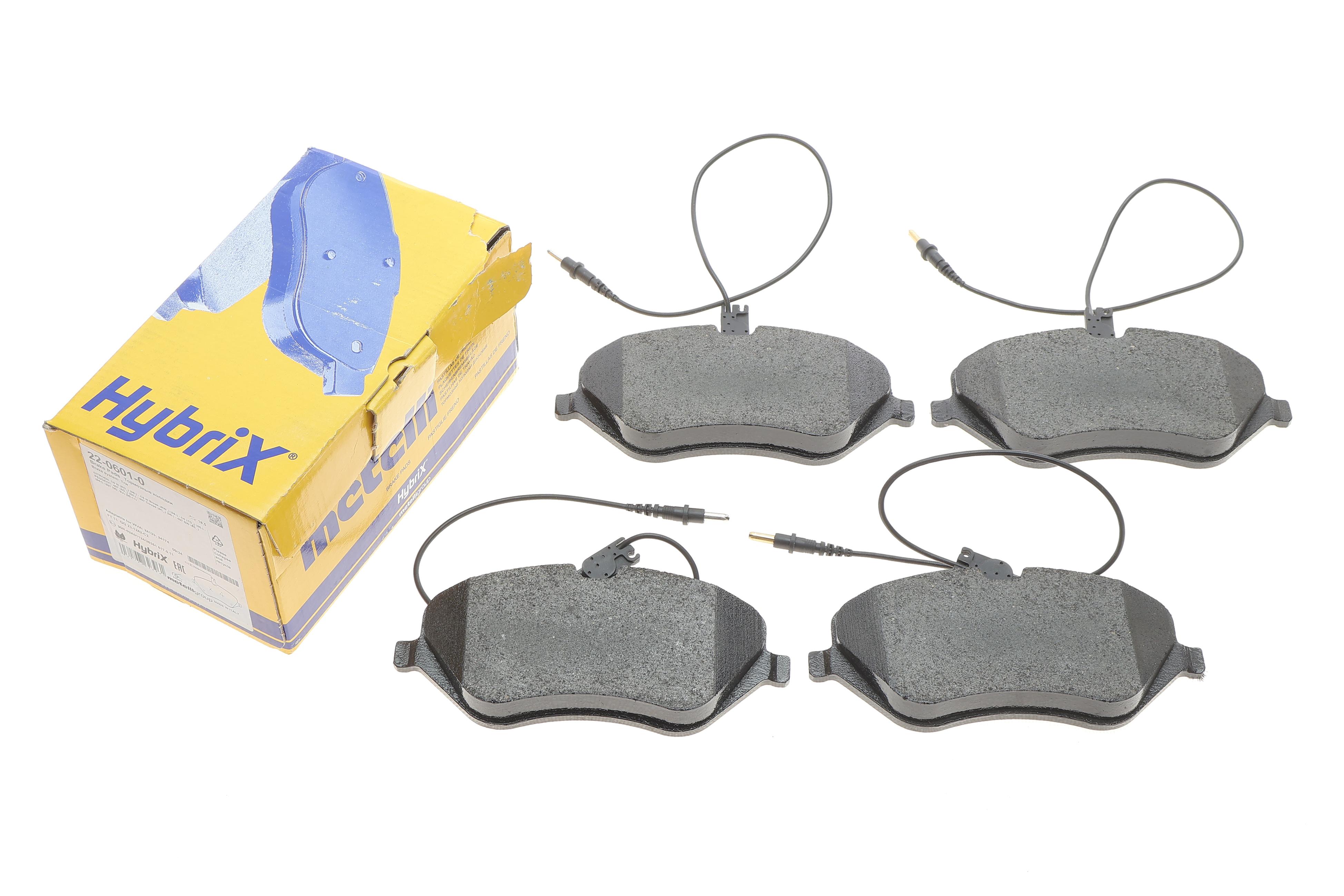 Колодки гальмівні (передні) Citroen C5 08-/C6 05-12/Peugeot 407 04-10/607 00-11 (+датчики)