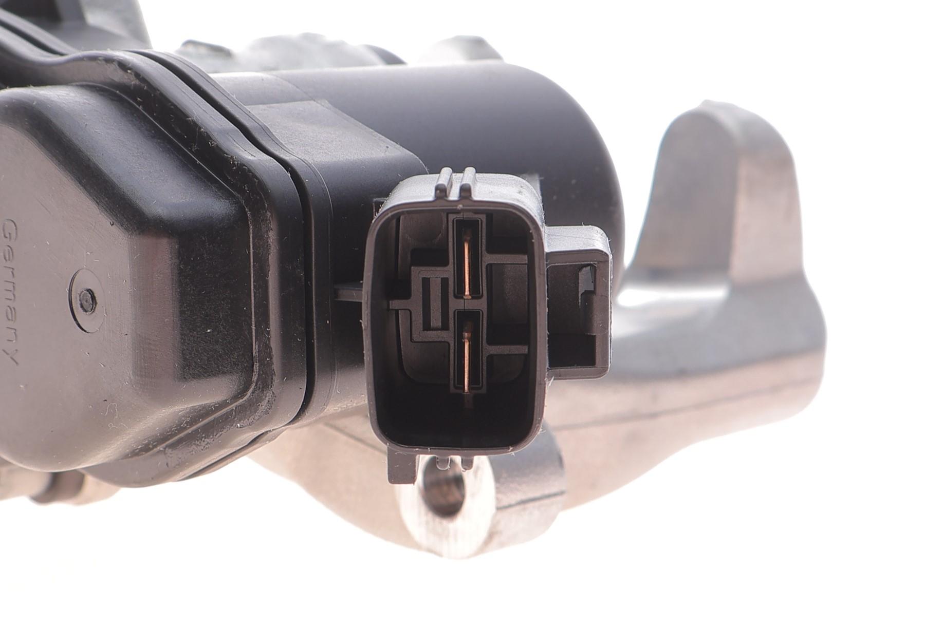 Супорт гальмівний (задній) (L) Renault Megane III 1.5-2.0/dCi/TCe (d=34mm) (TRW) (електро)