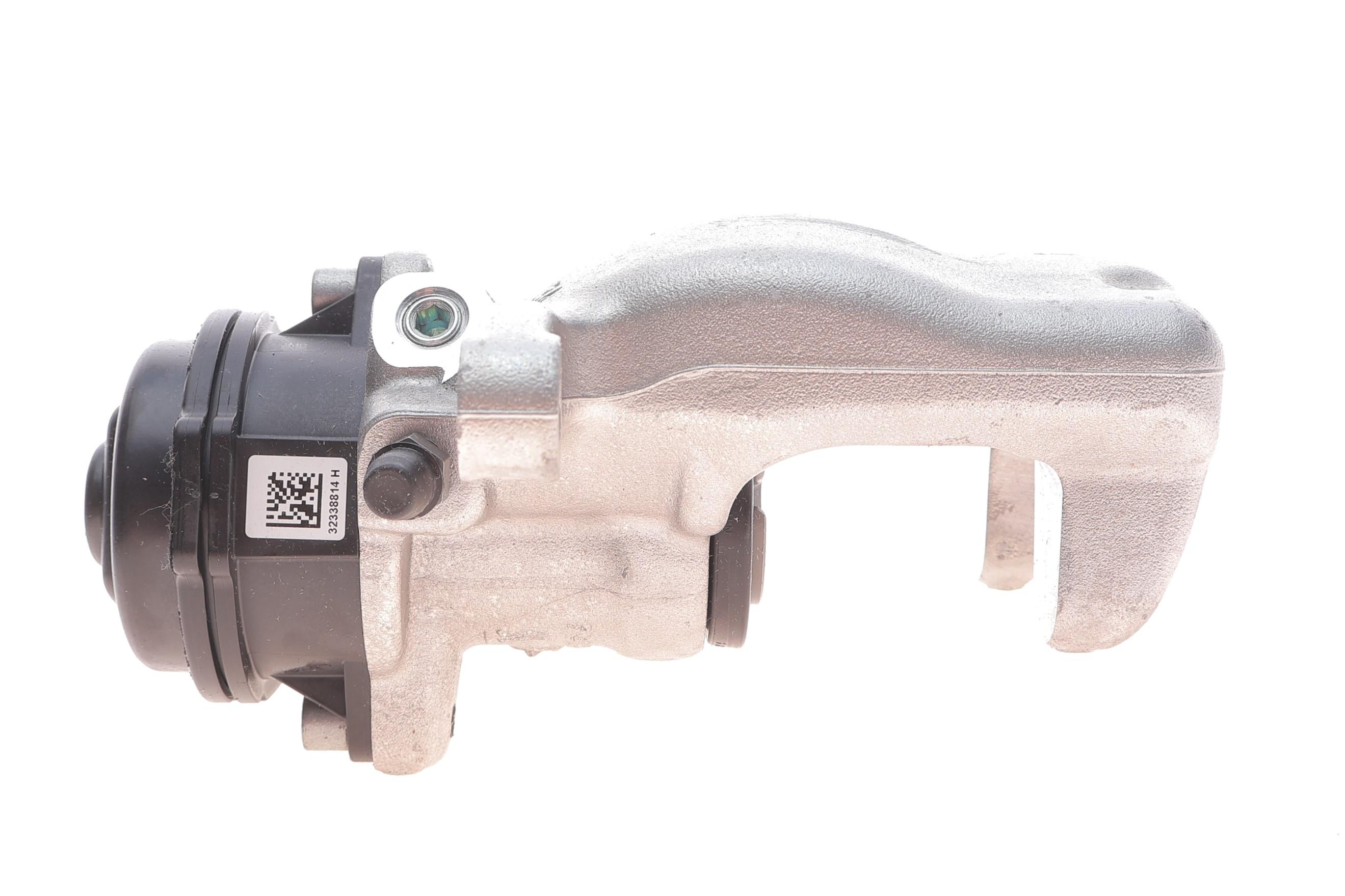 Супорт гальмівний (задній) (L) Renault Megane III 1.5-2.0/dCi/TCe (d=34mm) (TRW) (електро)