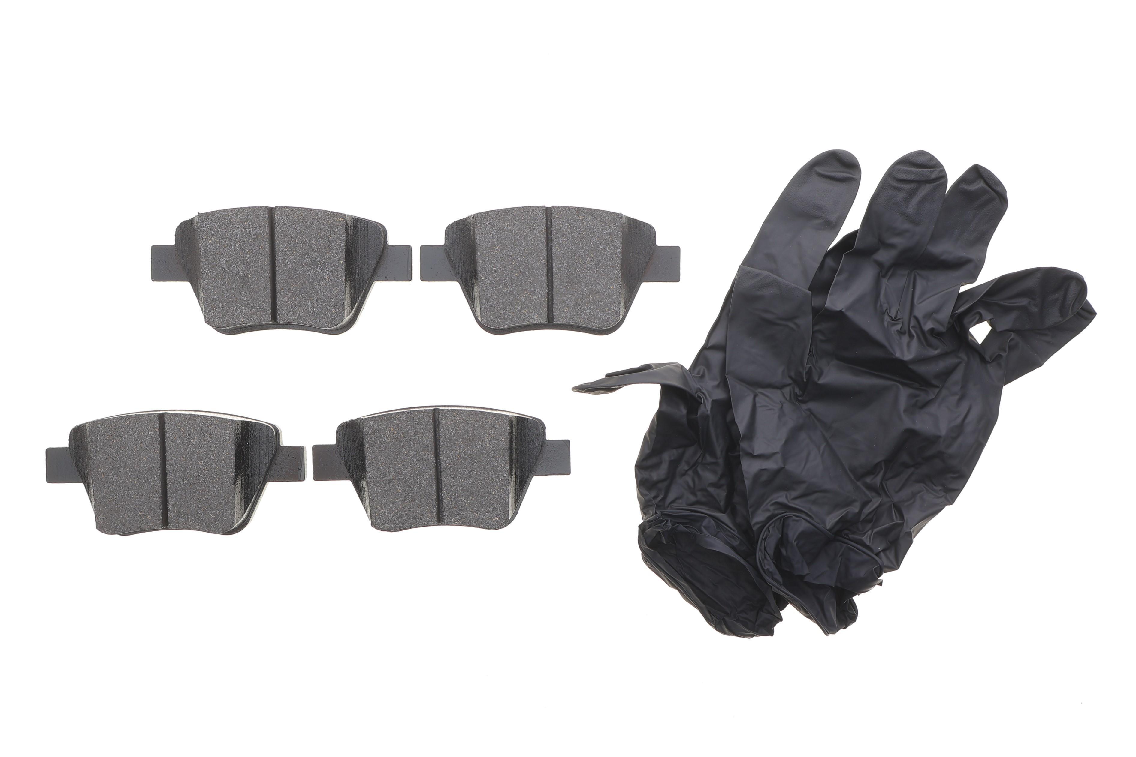 Колодки гальмівні (задні) Audi A3/Skoda Octavia 03-13/SuperB/VW Caddy/Golf 07-15/Touran 03-15 (21mm)