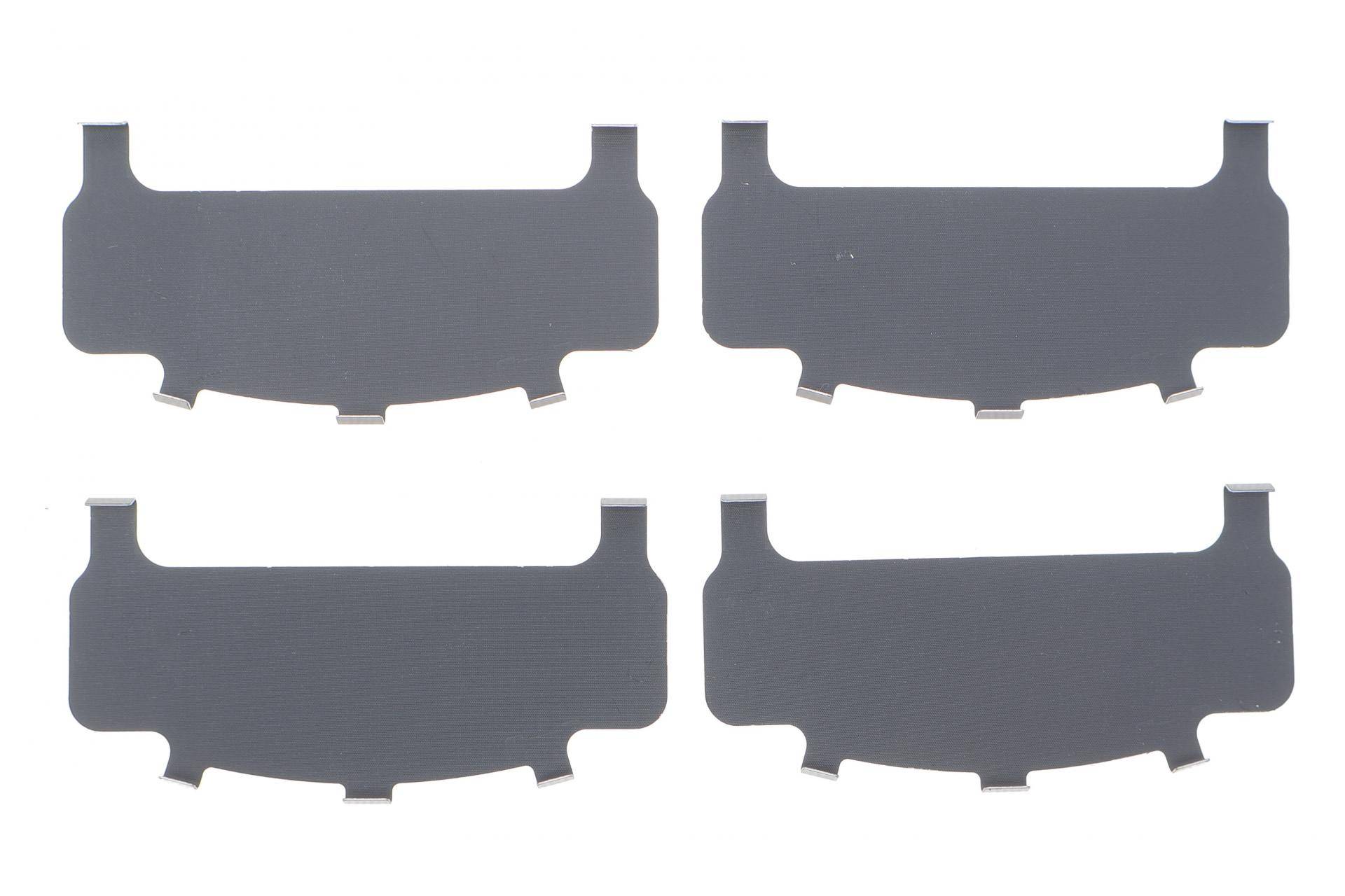 Комплект протискрипних пластин (передніх) Mitsubishi Outlander 03-/Lancer 94-/Galant/Pajero 88-03 (Akebono)