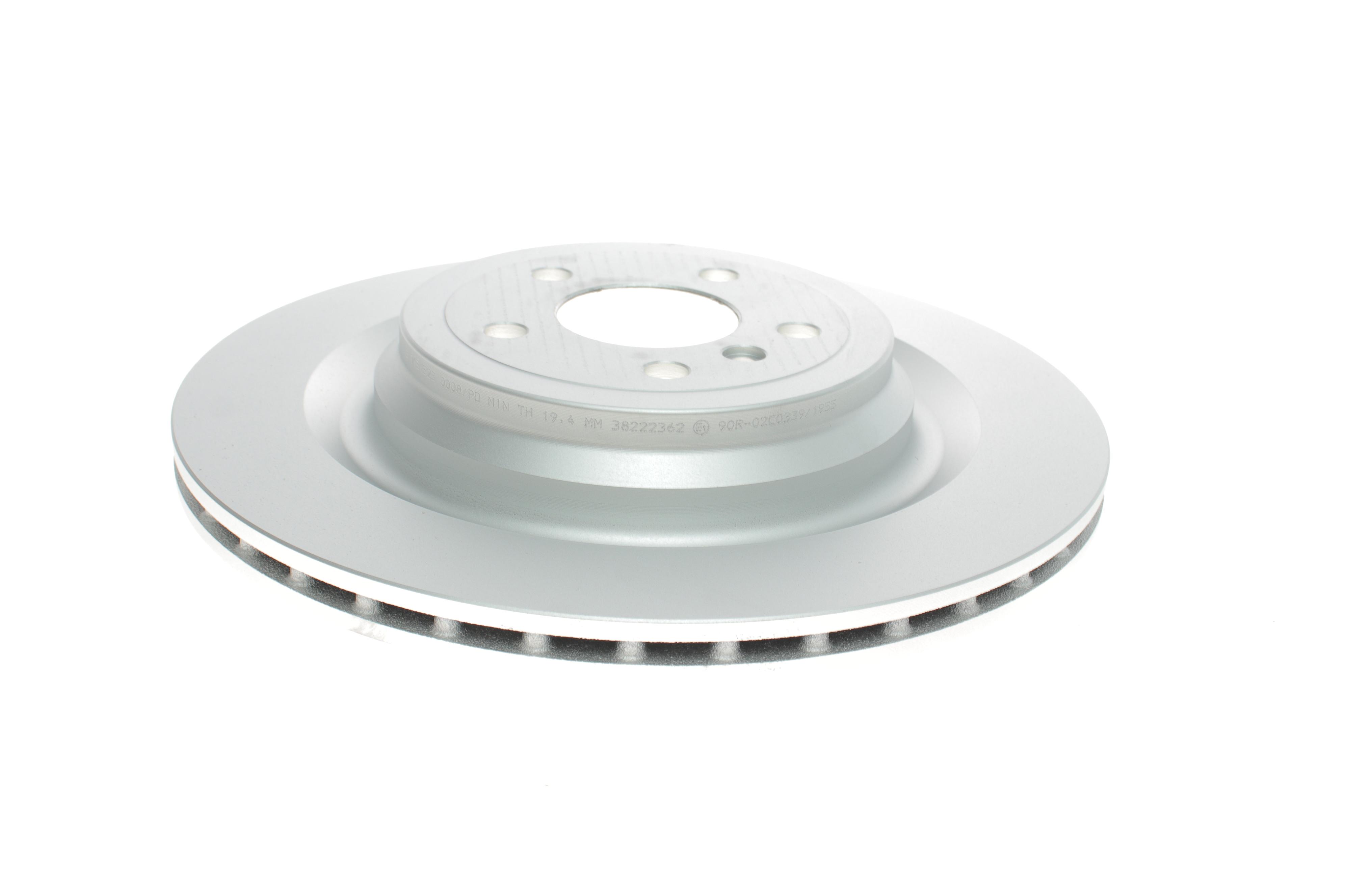 Диск гальмівний (задній) MB GL-class (X166)/GLE-class (W166/X166)/M-class (W166) 11- (345x22)(з покр)