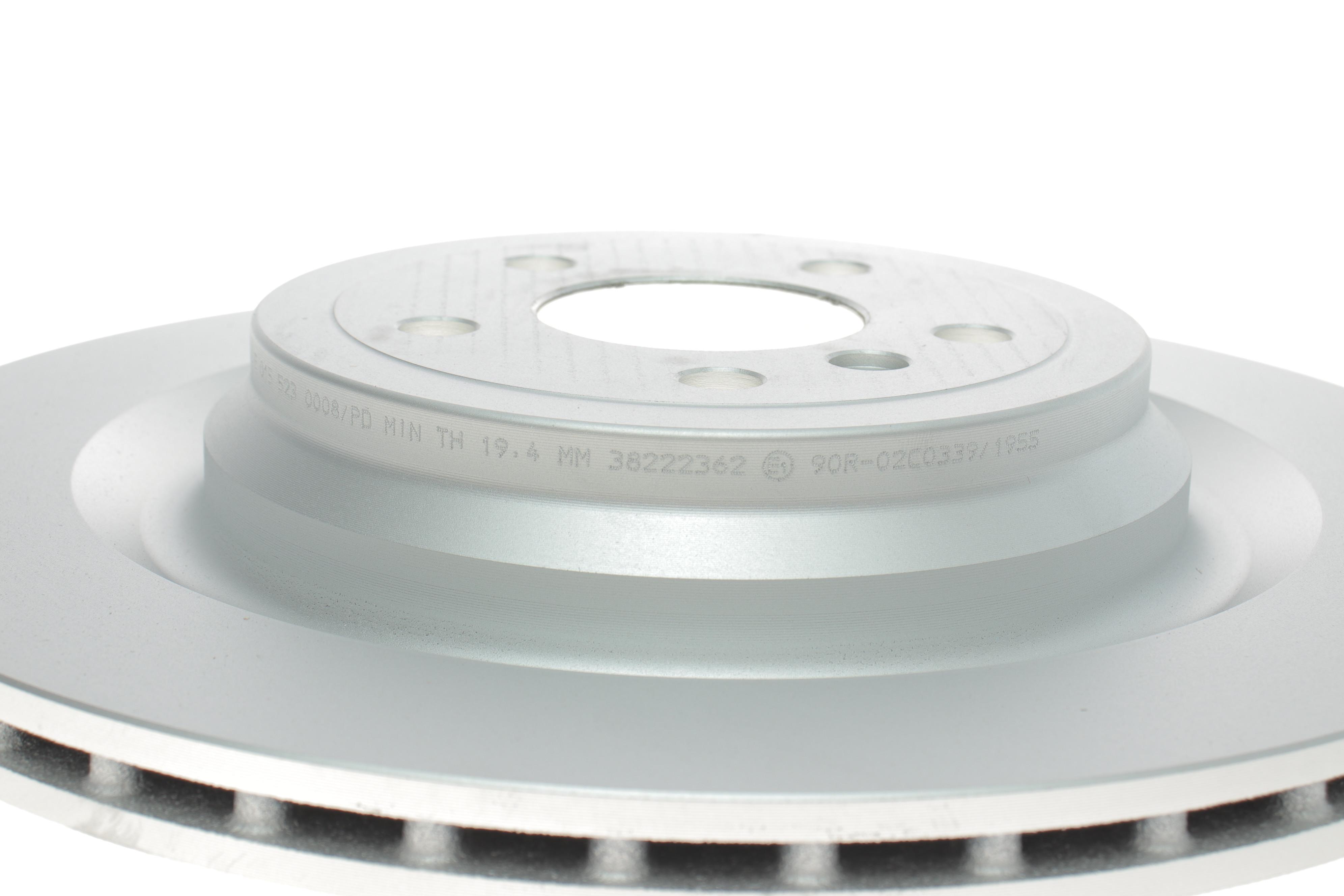 Диск гальмівний (задній) MB GL-class (X166)/GLE-class (W166/X166)/M-class (W166) 11- (345x22)(з покр)