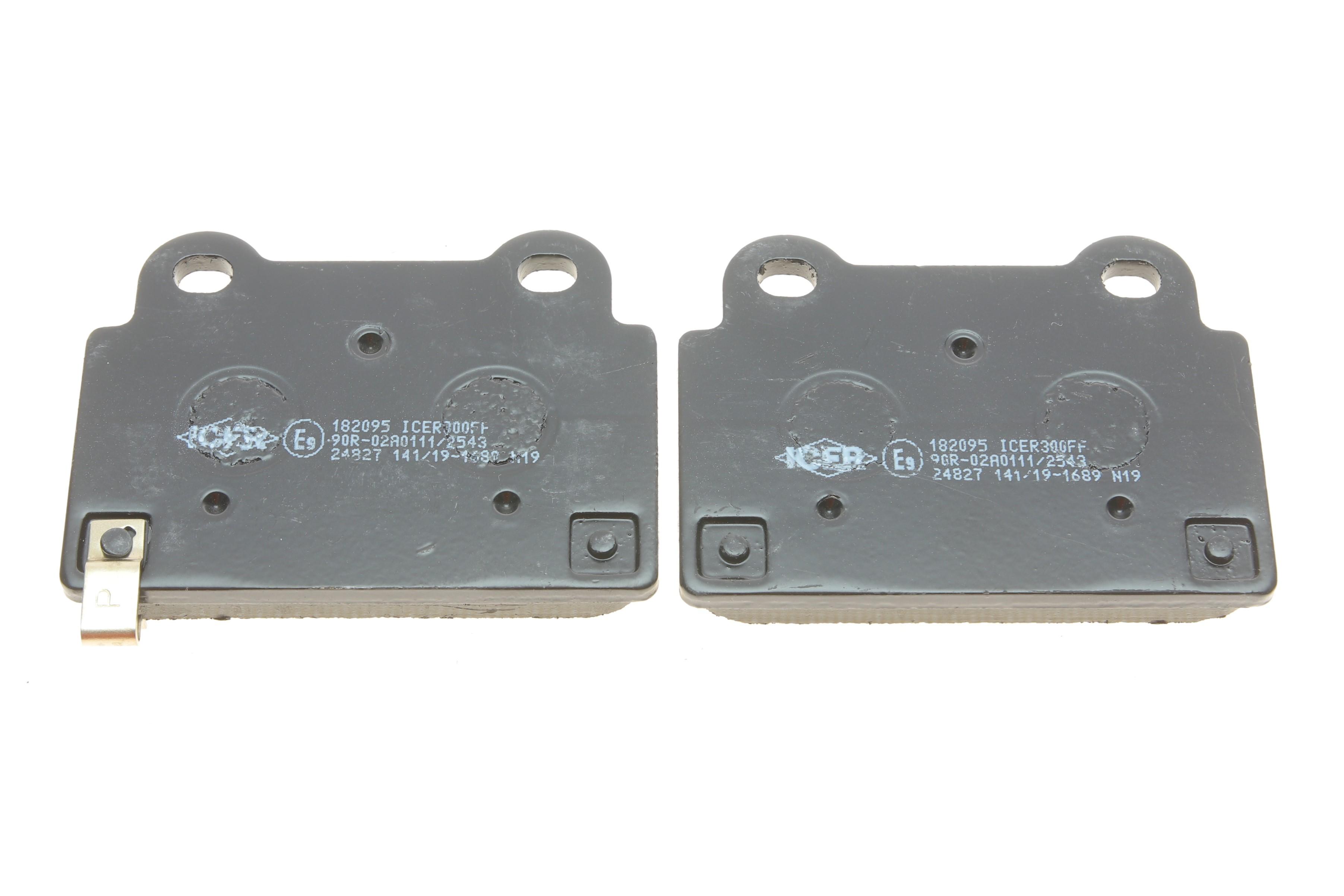 Колодки гальмівні (задні) Mitsubishi Lancer V EX 07-