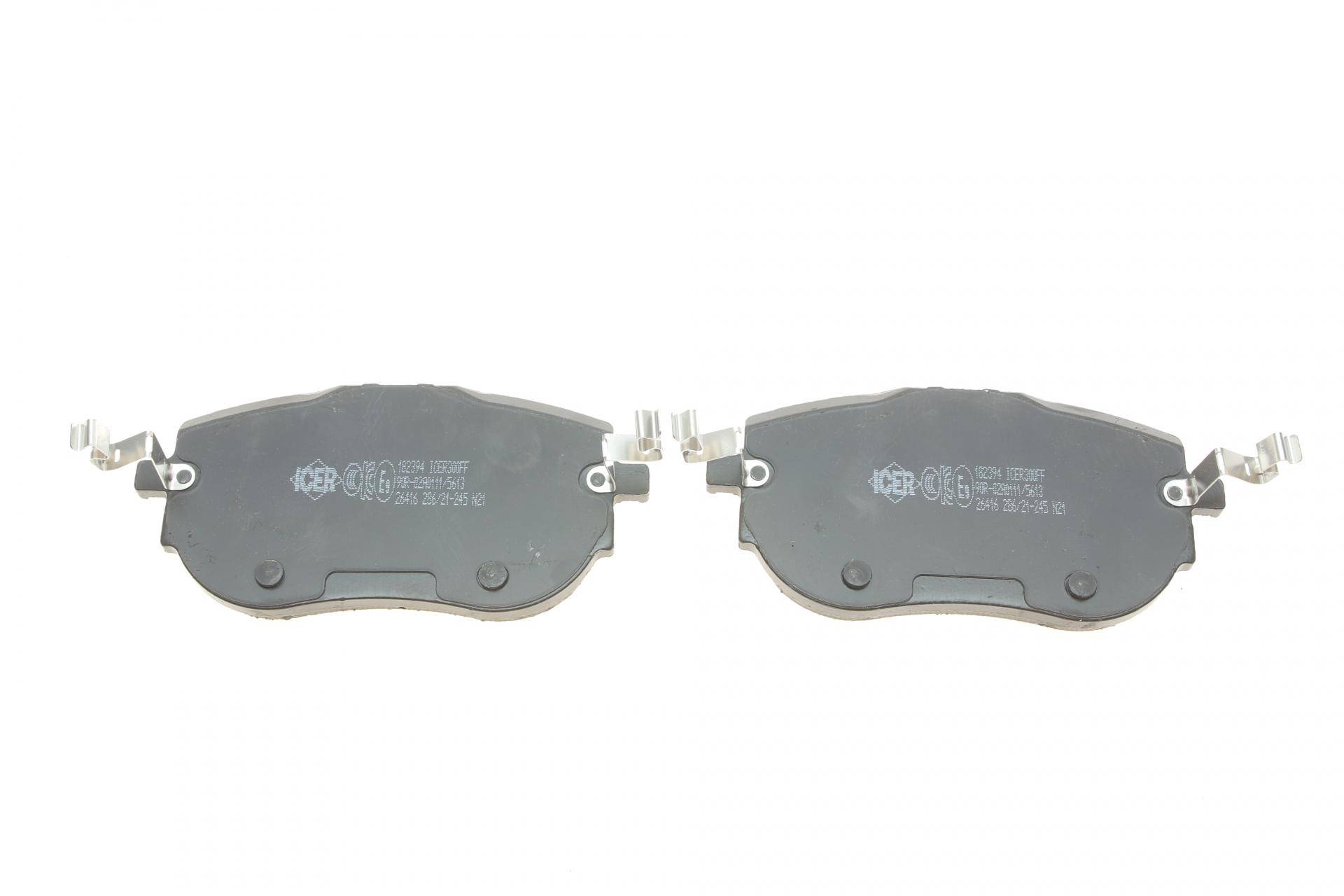 Колодки гальмівні (передні) Audi Q4 e-tron/Skoda Enyaq iV/VW ID.4/ID.5 20- (+датчик)