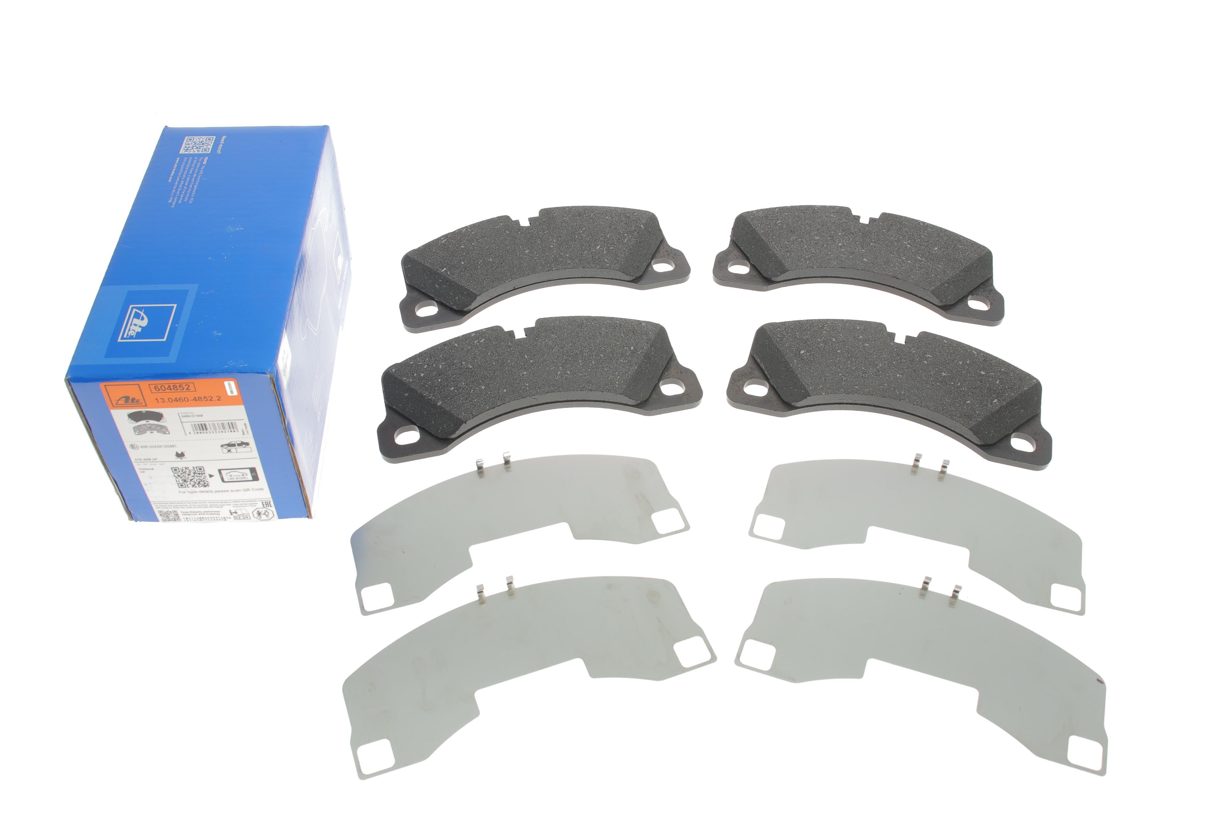 Колодки гальмівні (передні) Porsche Cayenne/VW Touareg 02- (Brembo)