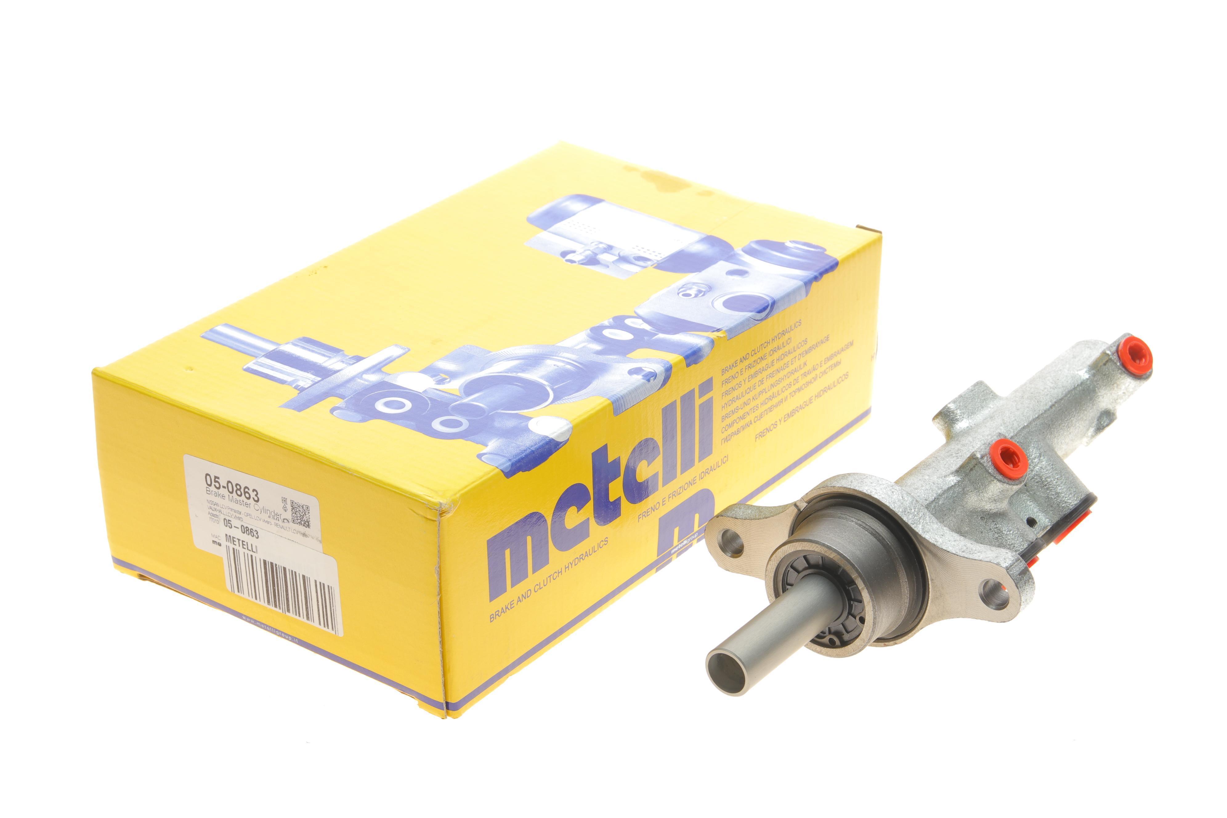 Циліндр гальмівний (головний) Renault Trafic II/Opel Vivaro A 06-/Nissan Primastar 02- (+ABS/-ESP)