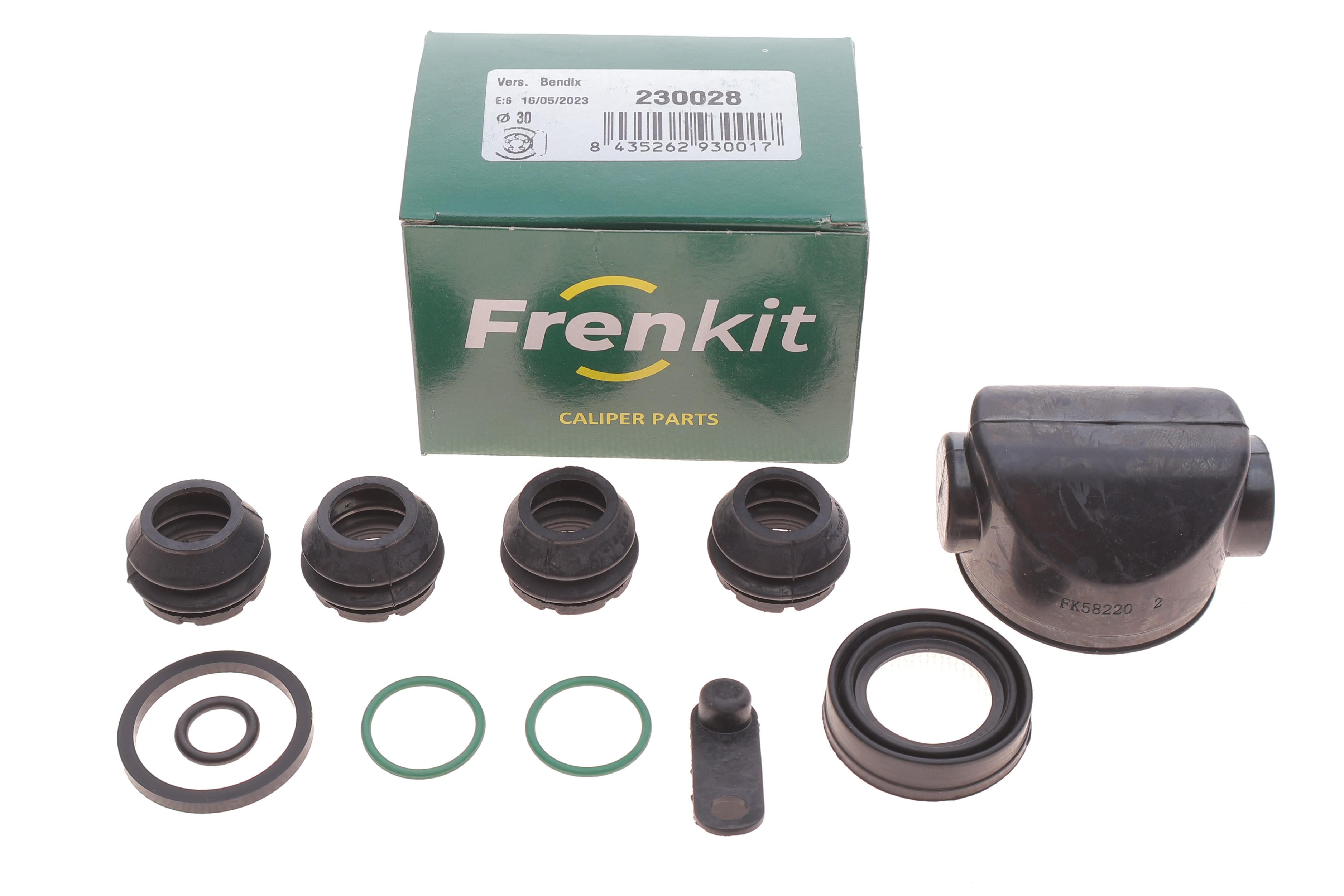 Ремкомплект супорта (заднього) Renault Clio/Megane 96- (d=30mm) (Bendix)