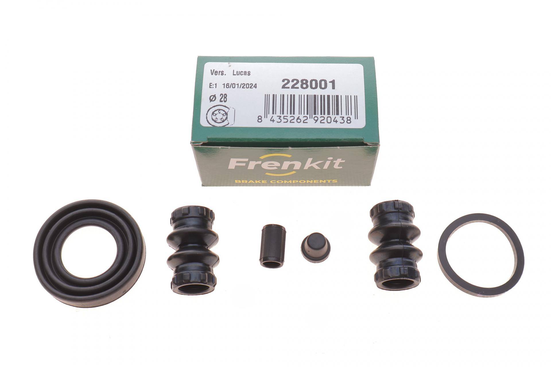 Ремкомплект супорта (заднього) MB A-class 97-04 (d=28mm) (Lucas)