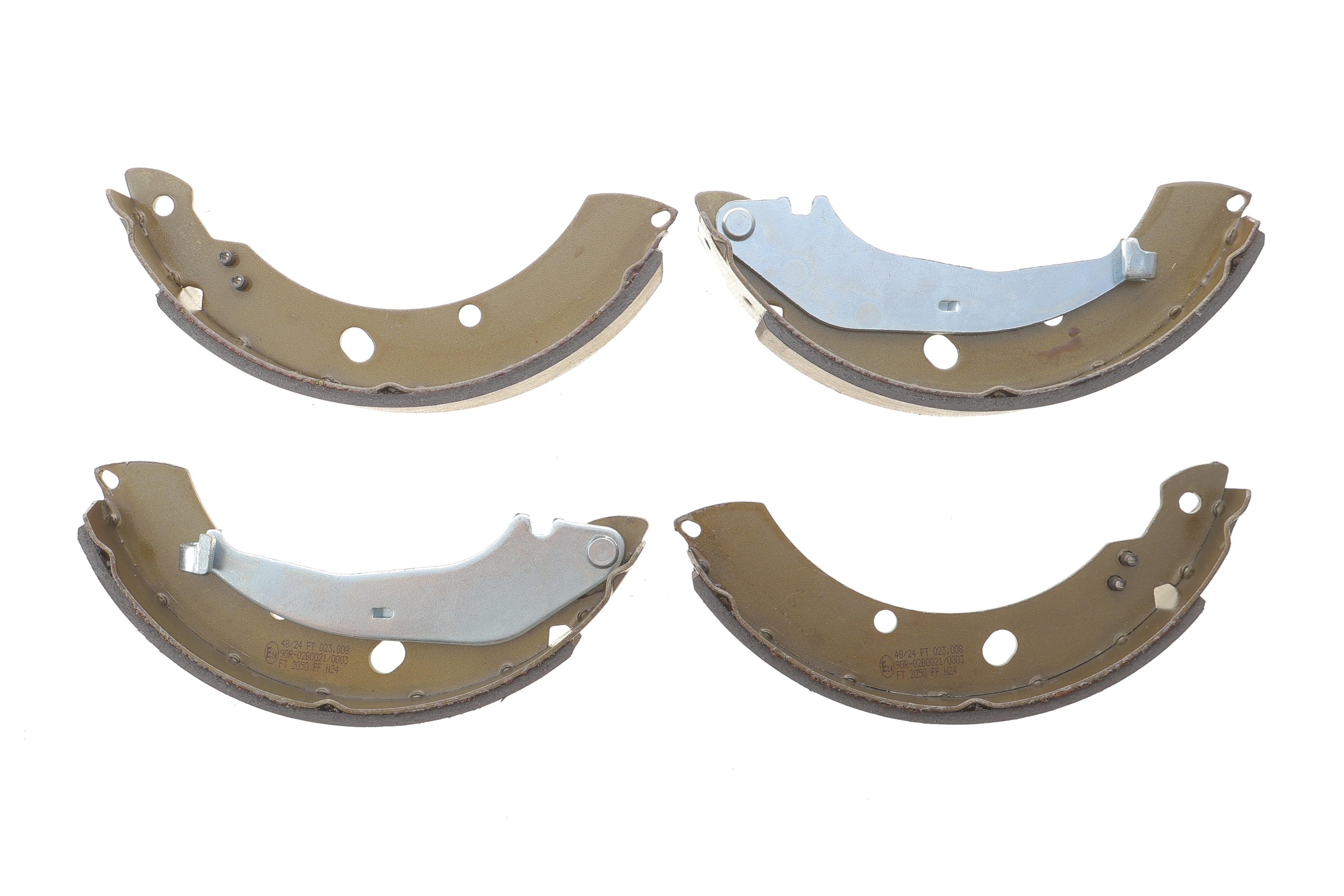 Колодки гальмівні (задні) Skoda Rapid/VW Polo 09- (барабанні) (228.6x42)