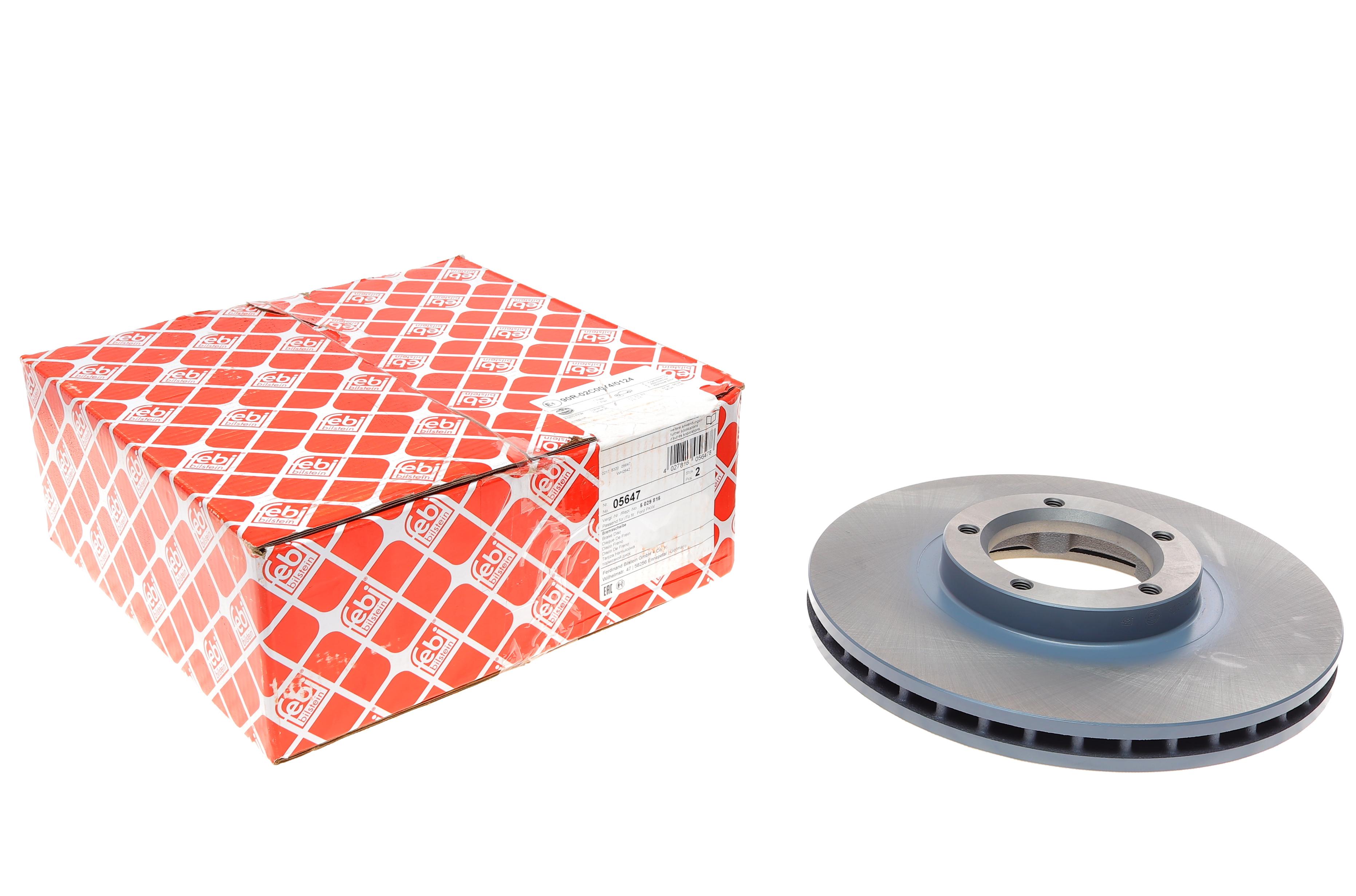 Диск гальмівний (передній) Ford Transit 91-00 T12