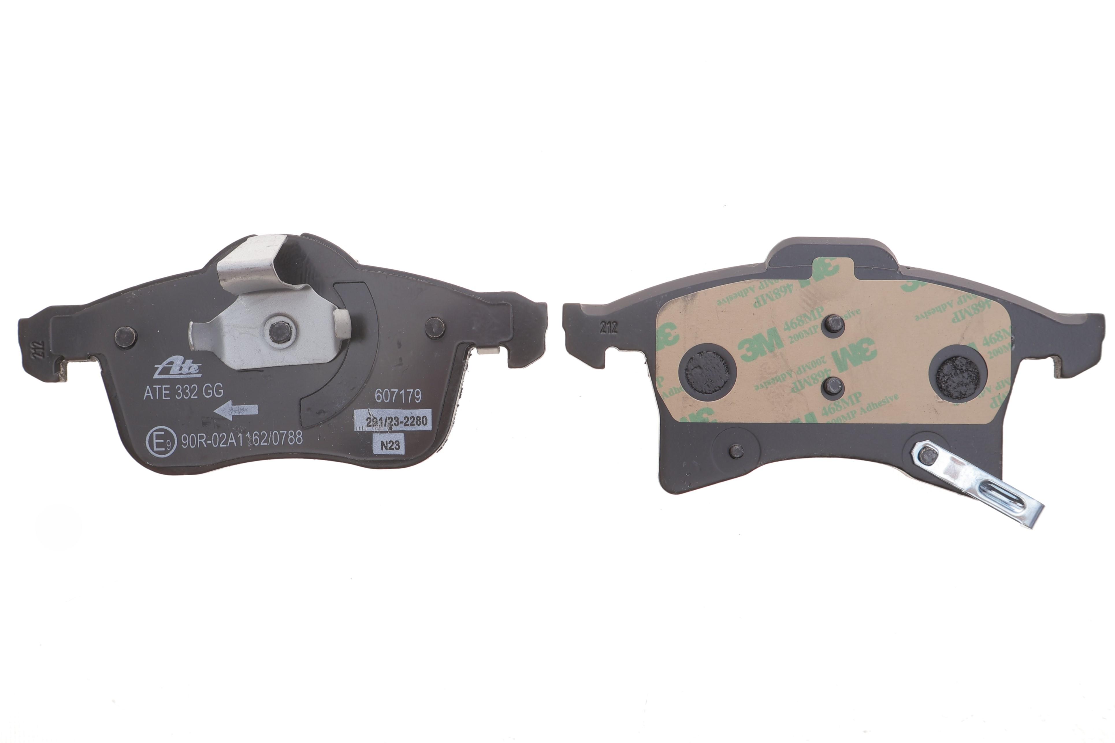 Колодки гальмівні (передні) Opel Combo 01- (Ate)