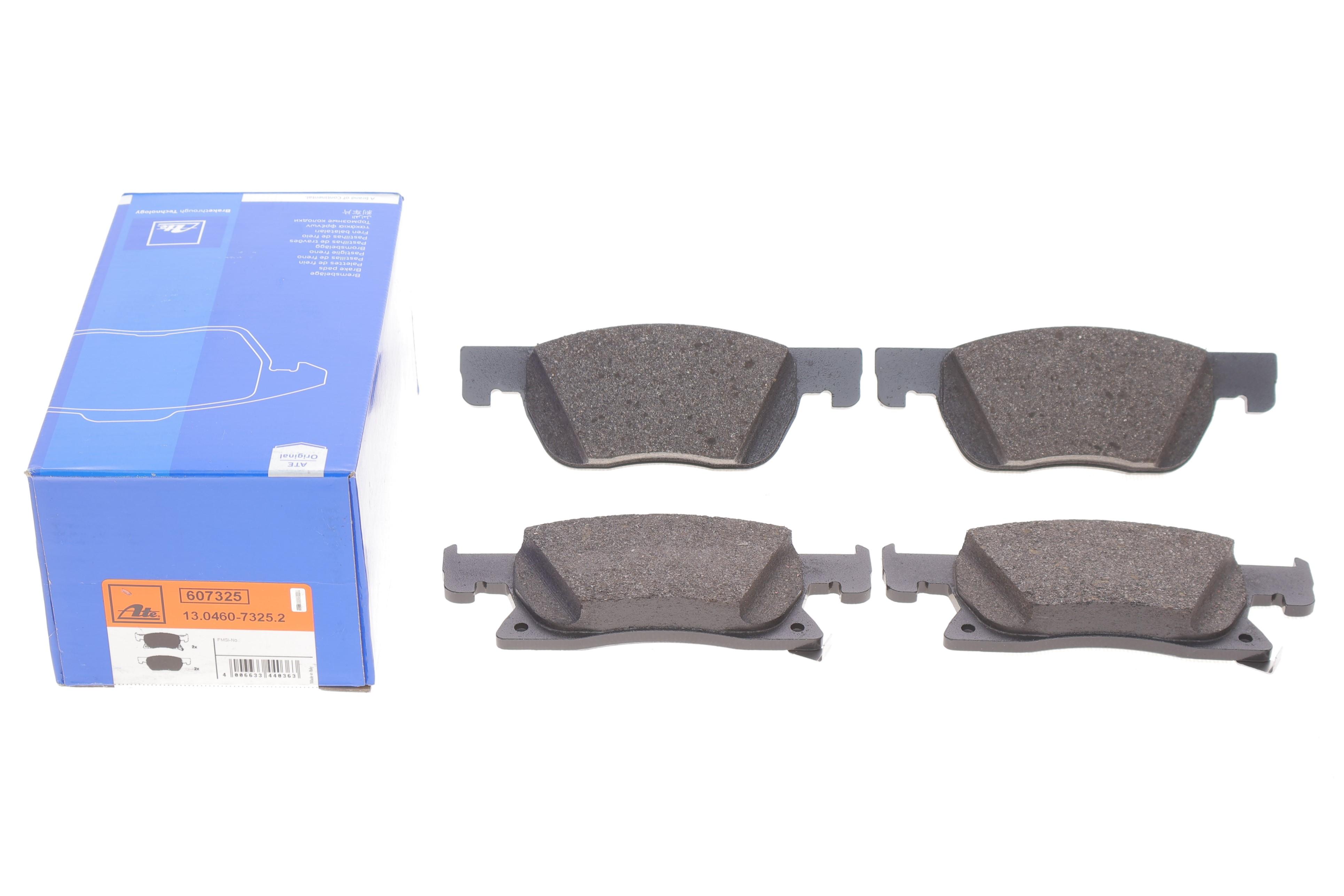 Колодки гальмівні (передні) Opel Astra K 15- (Ate)