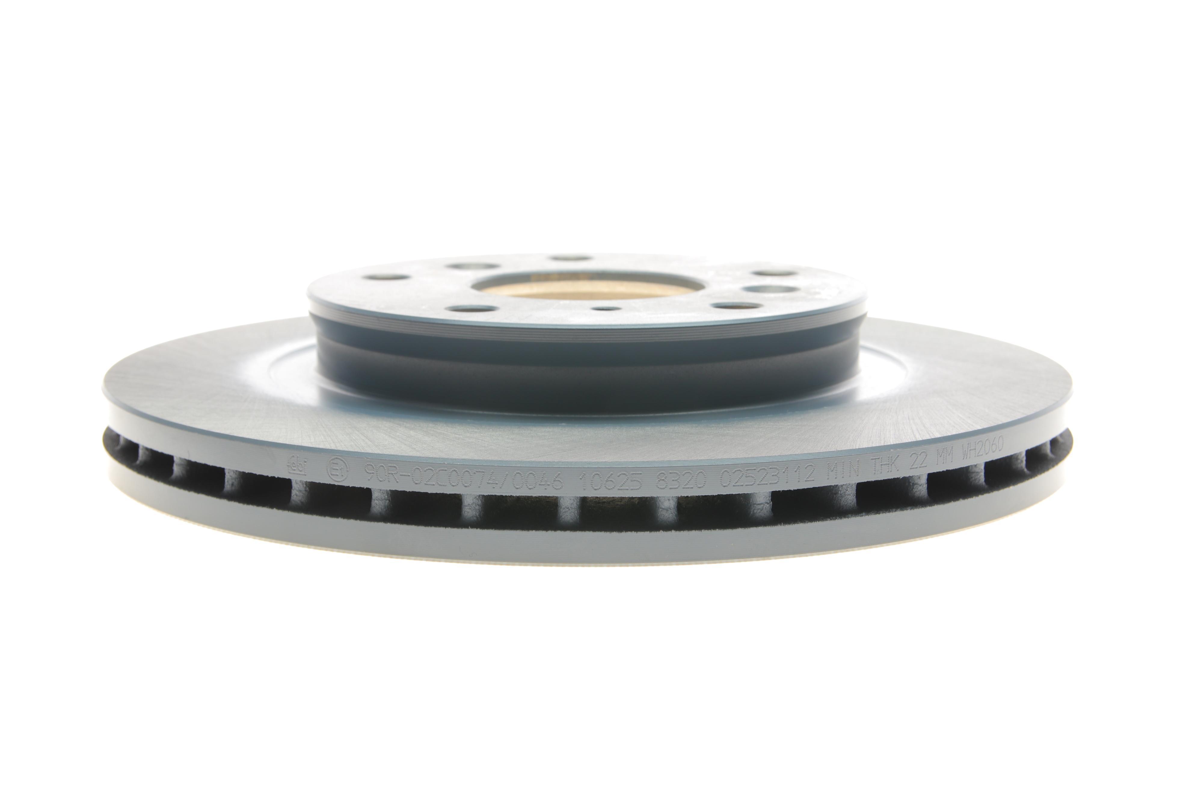 Диск гальмівний (передній) Mazda 626 87-97 (264x24)