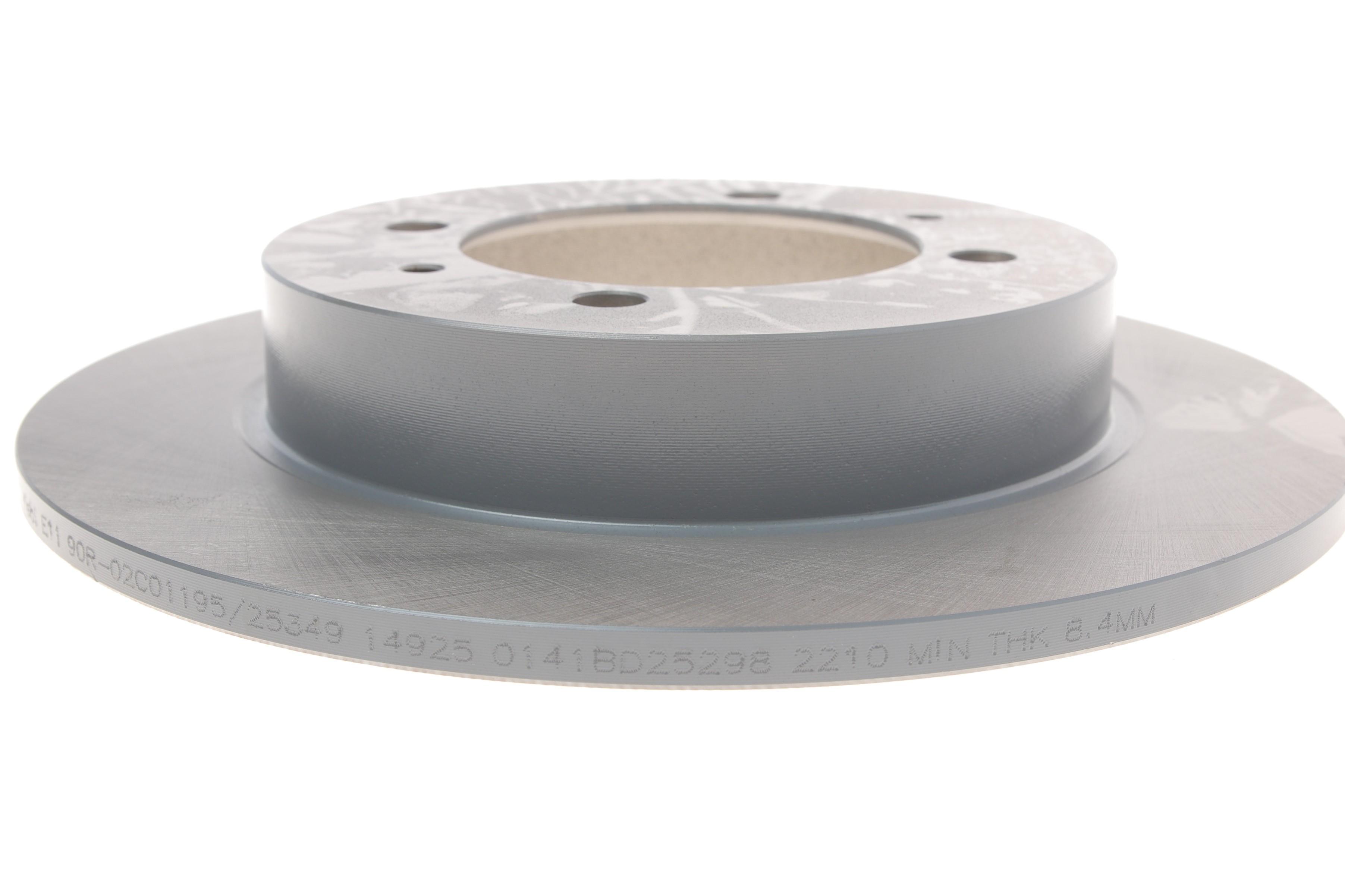 Диск гальмівний (задній) Mitsubishi Carisma/ Space Star/Volvo S40 95- (260x10)