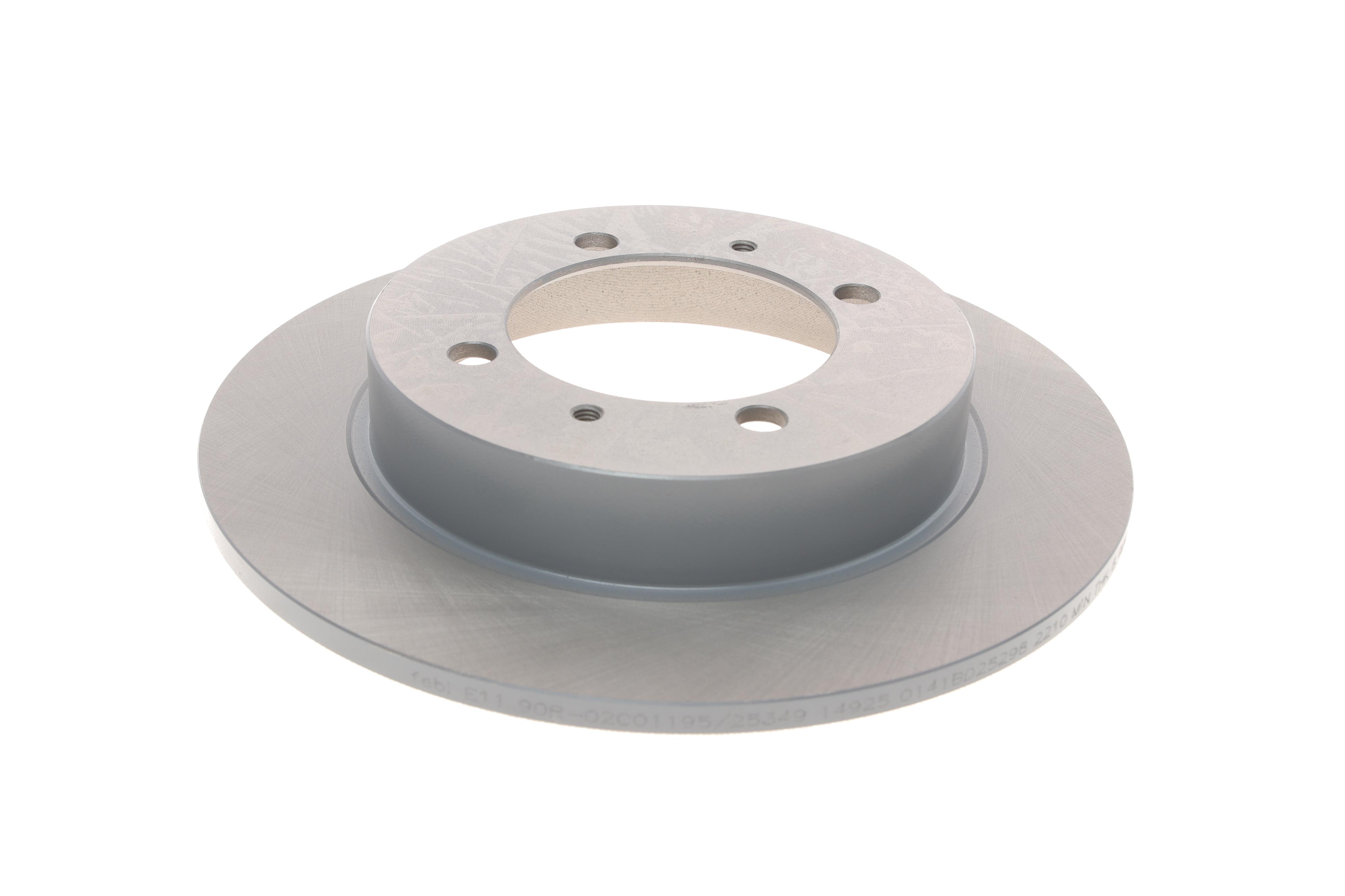 Диск гальмівний (задній) Mitsubishi Carisma/ Space Star/Volvo S40 95- (260x10)