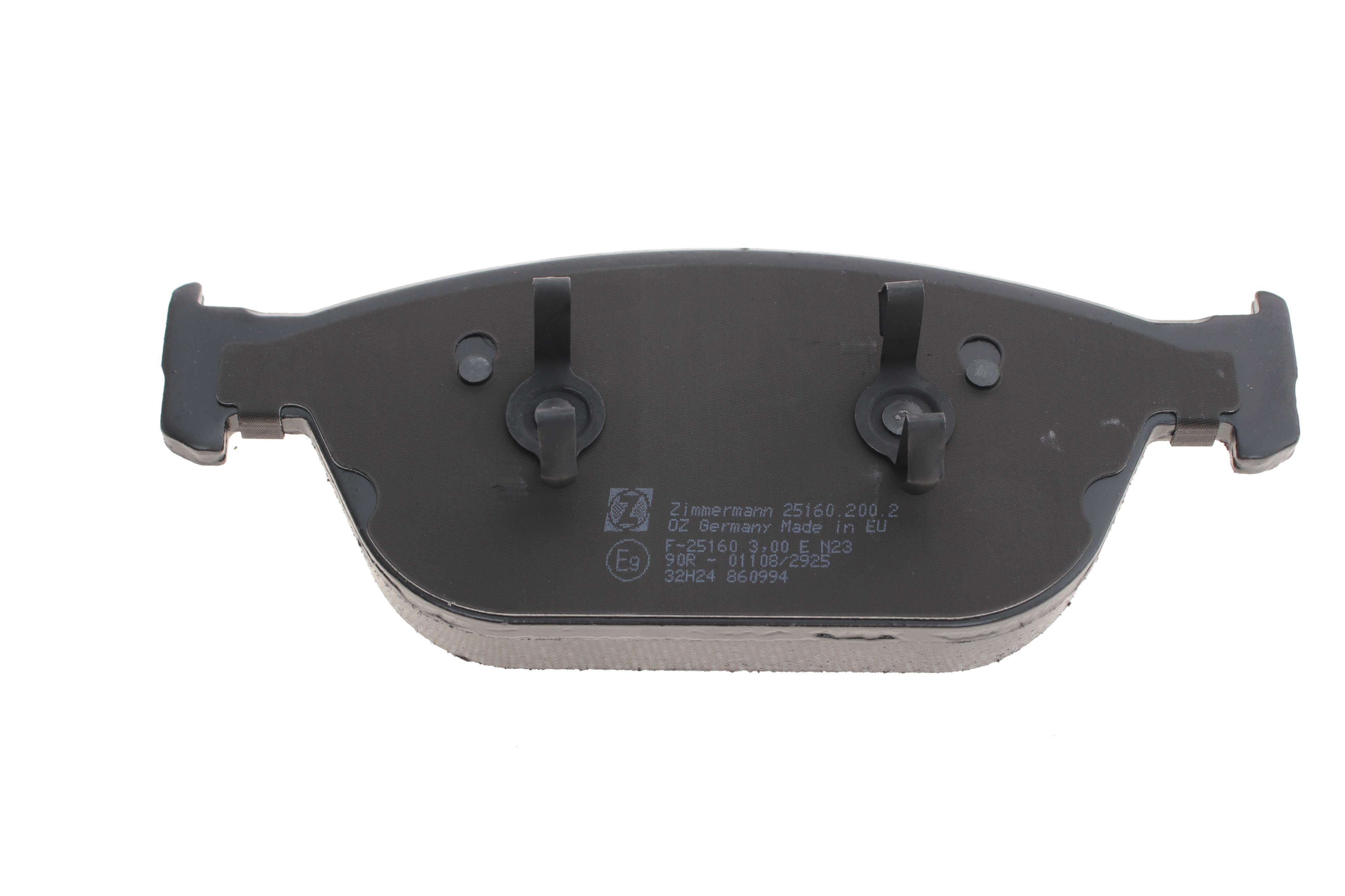 Колодки гальмівні (передні) Audi A8/Q5 10- (Ate) (з датчиком)