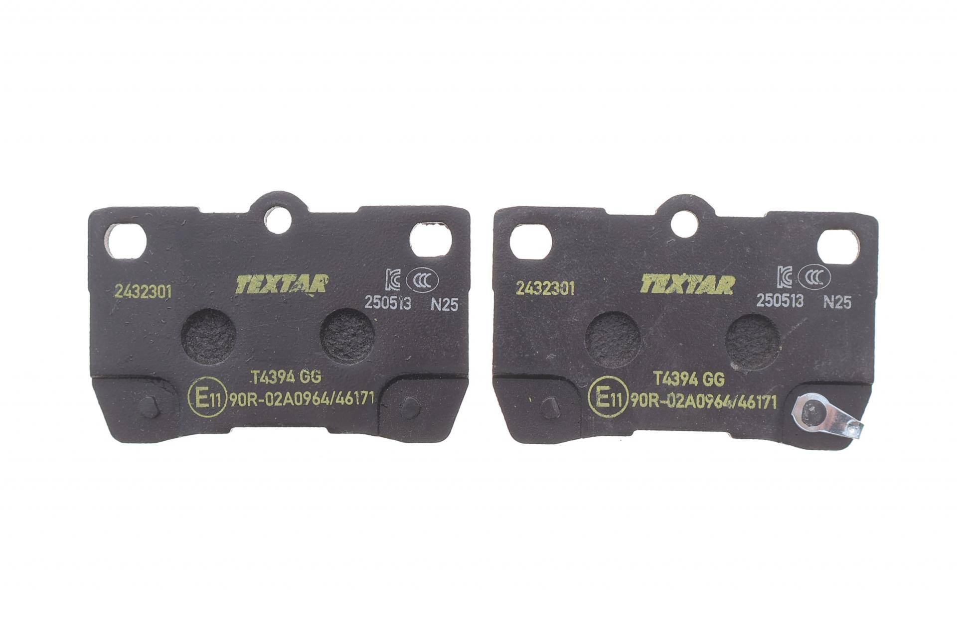 Колодки гальмівні (задні) Lexus GS/IS II/IS C 05-