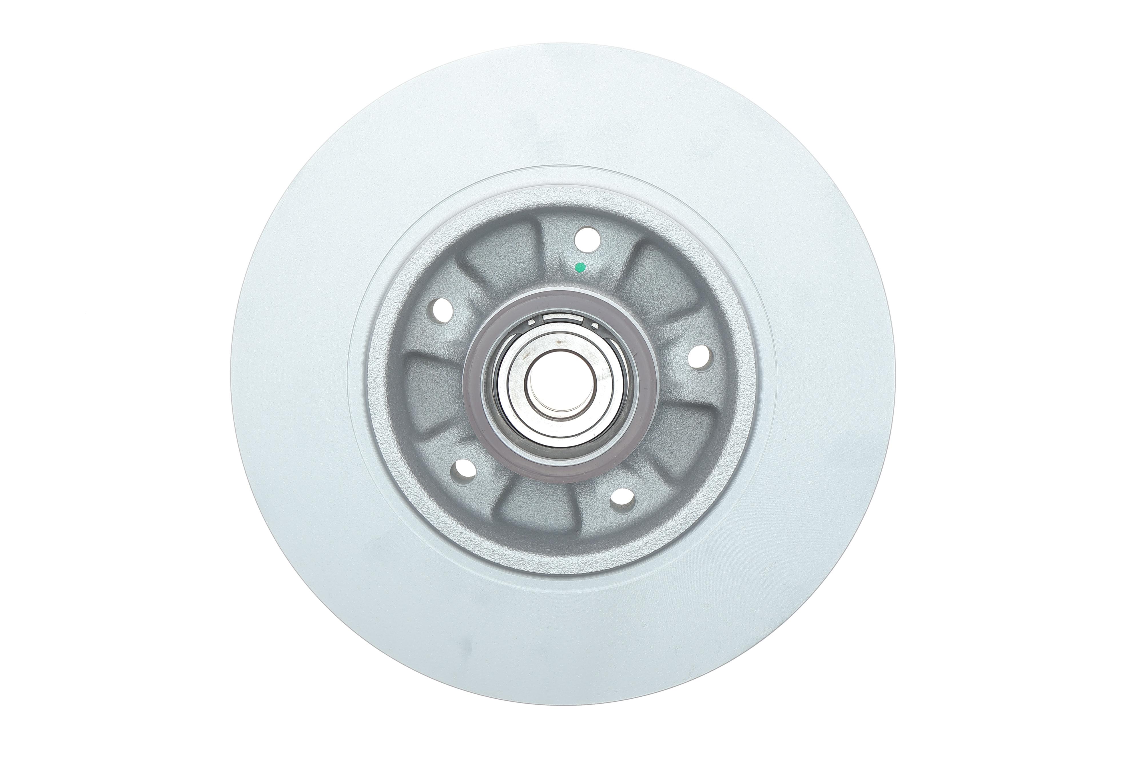 Диск гальмівний (задній) Renault Megane III 08- (260x8) (+ABS) (з підшипником) (з покр.) (повний)