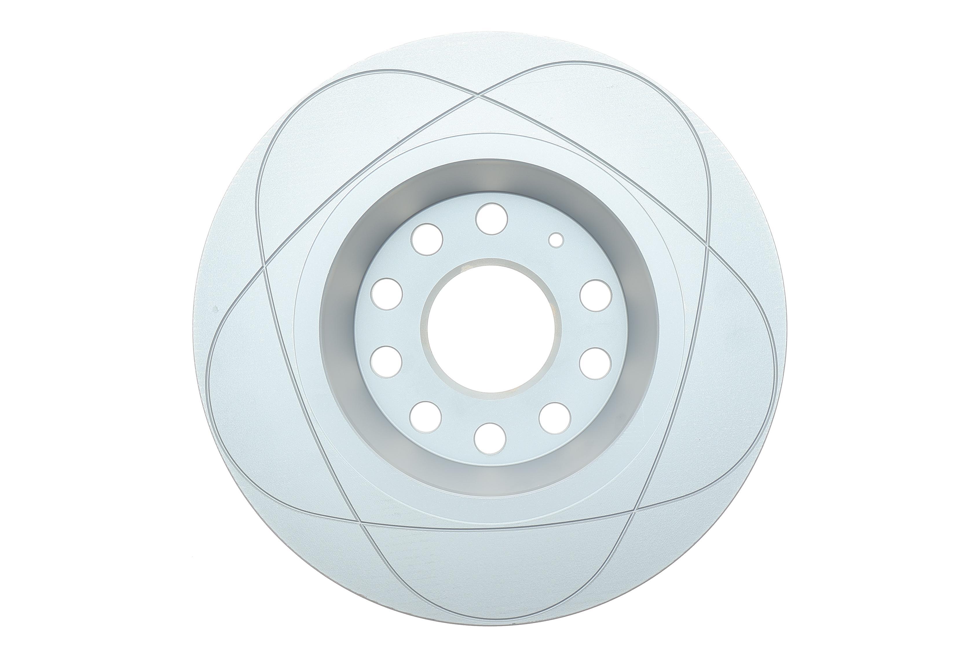 Диск гальмівний (задній) Audi A3/Skoda Octavia/Superb/VW Golf/Passat 03- (282x12) PowerDisc