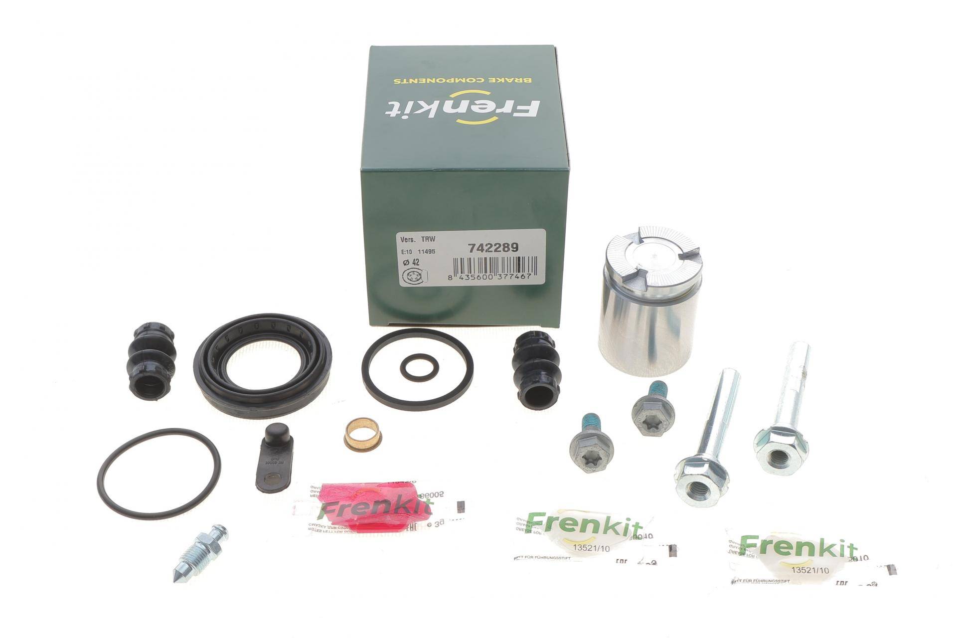 Ремкомплект супорта (заднього) BMW 5 (G30)/6 (G32)/X3 (G01) 16- (d=42mm) (+ поршнь/направляюча) SuperKit