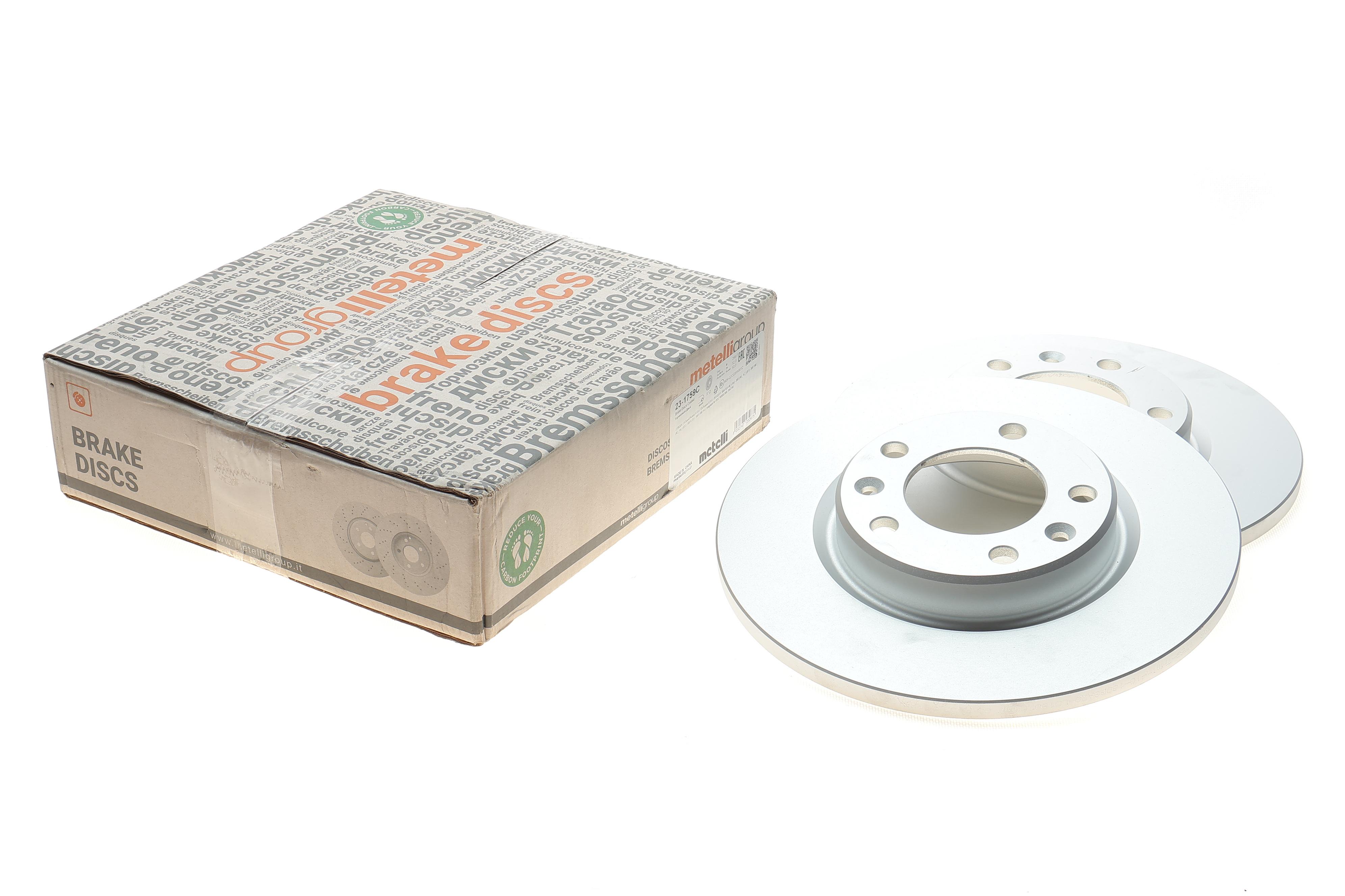 Диск гальмівний (задній) Citroen C4 13-/Berlingo/Peugeot Partner 18- (268x12)