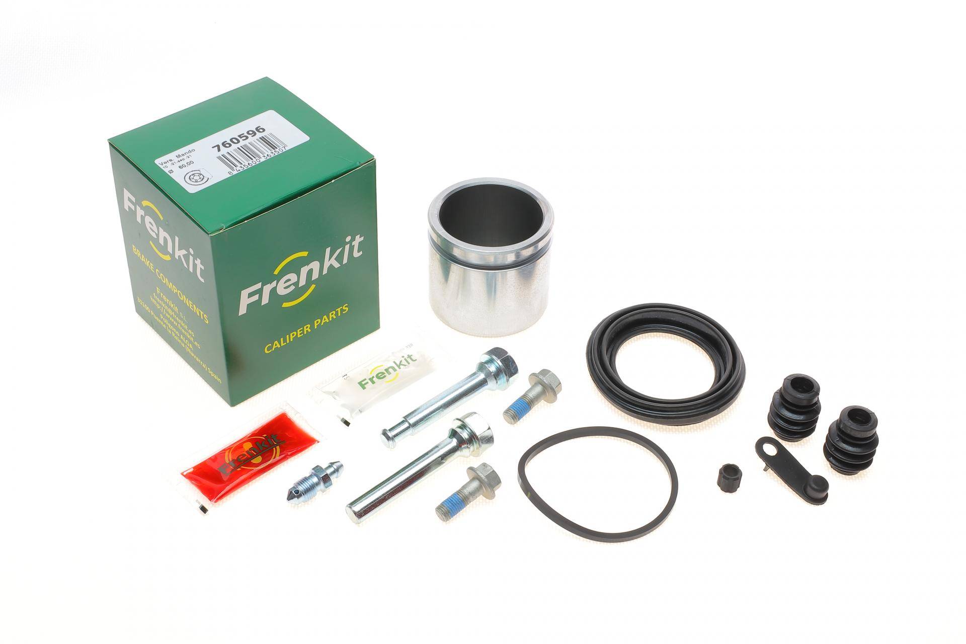 Ремкомплект супорта (переднього) Opel Insignia 08- (d=60mm)(+ поршен/направляюча) SuperKit(Mando)