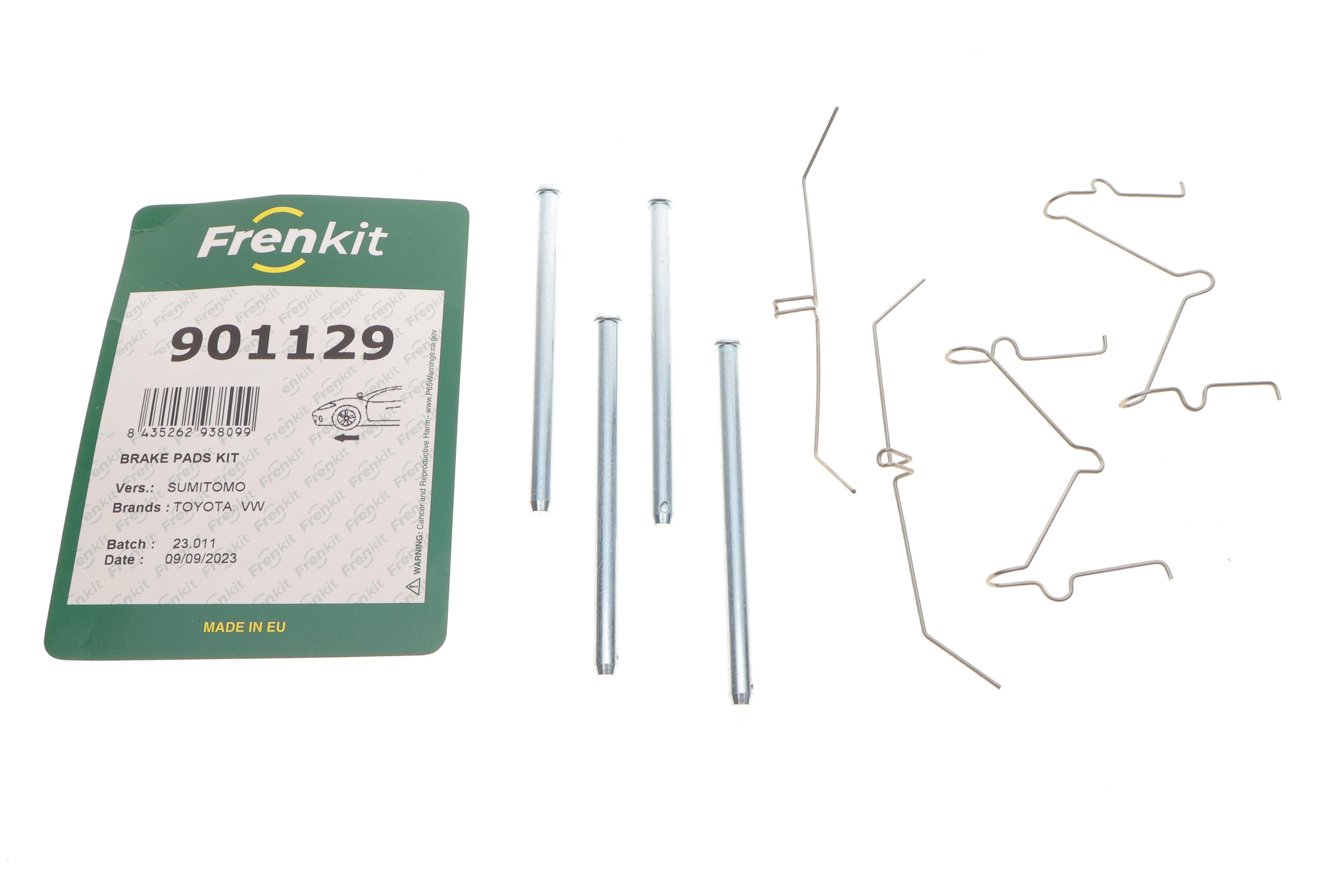 Планка супорта (переднього) прижимна (к-кт) Toyota Land Cruiser -97 (Sumitomo)