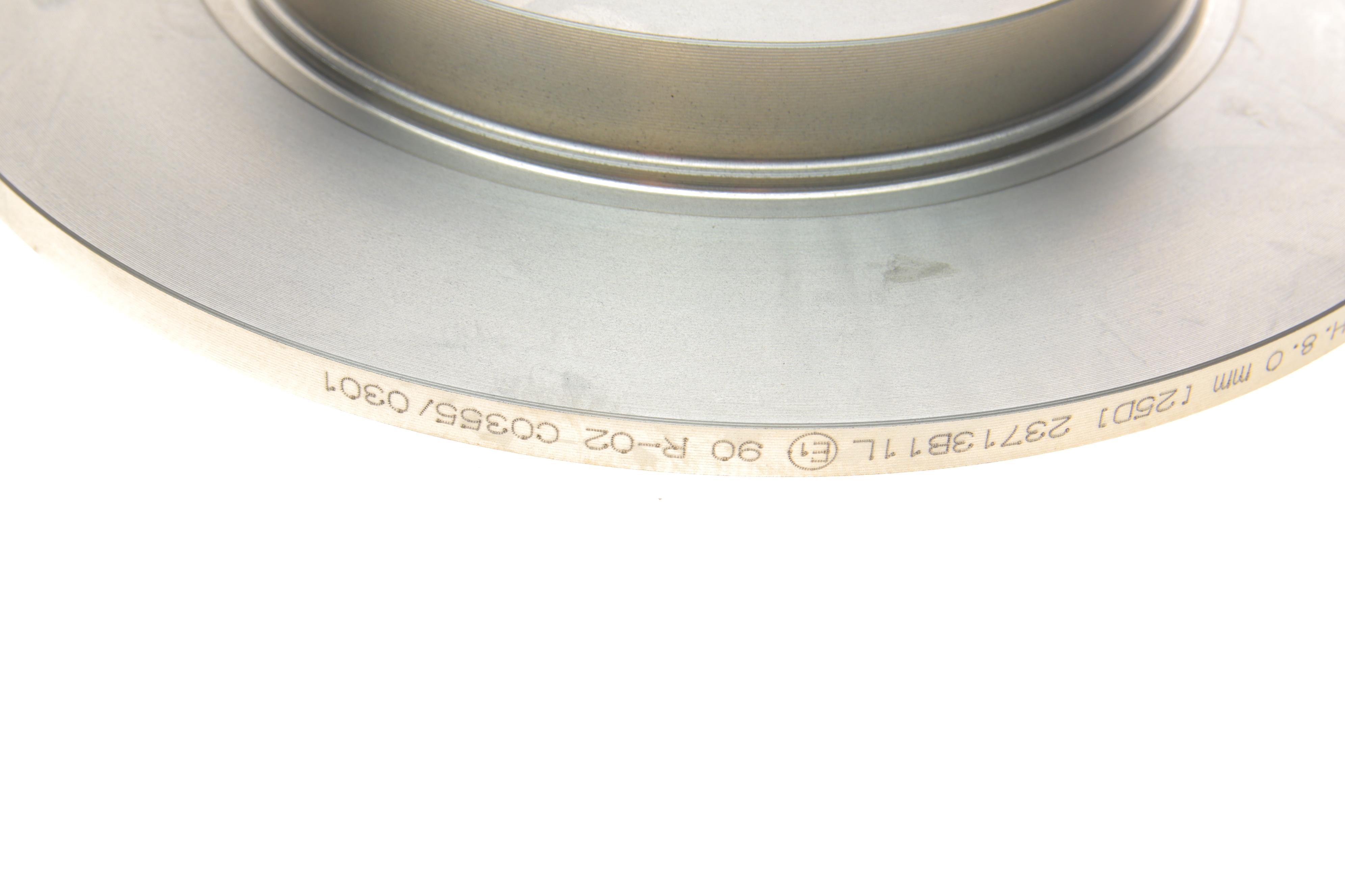 Диск гальмівний (задній) Honda Insight/Jazz 09- (259,8x9)