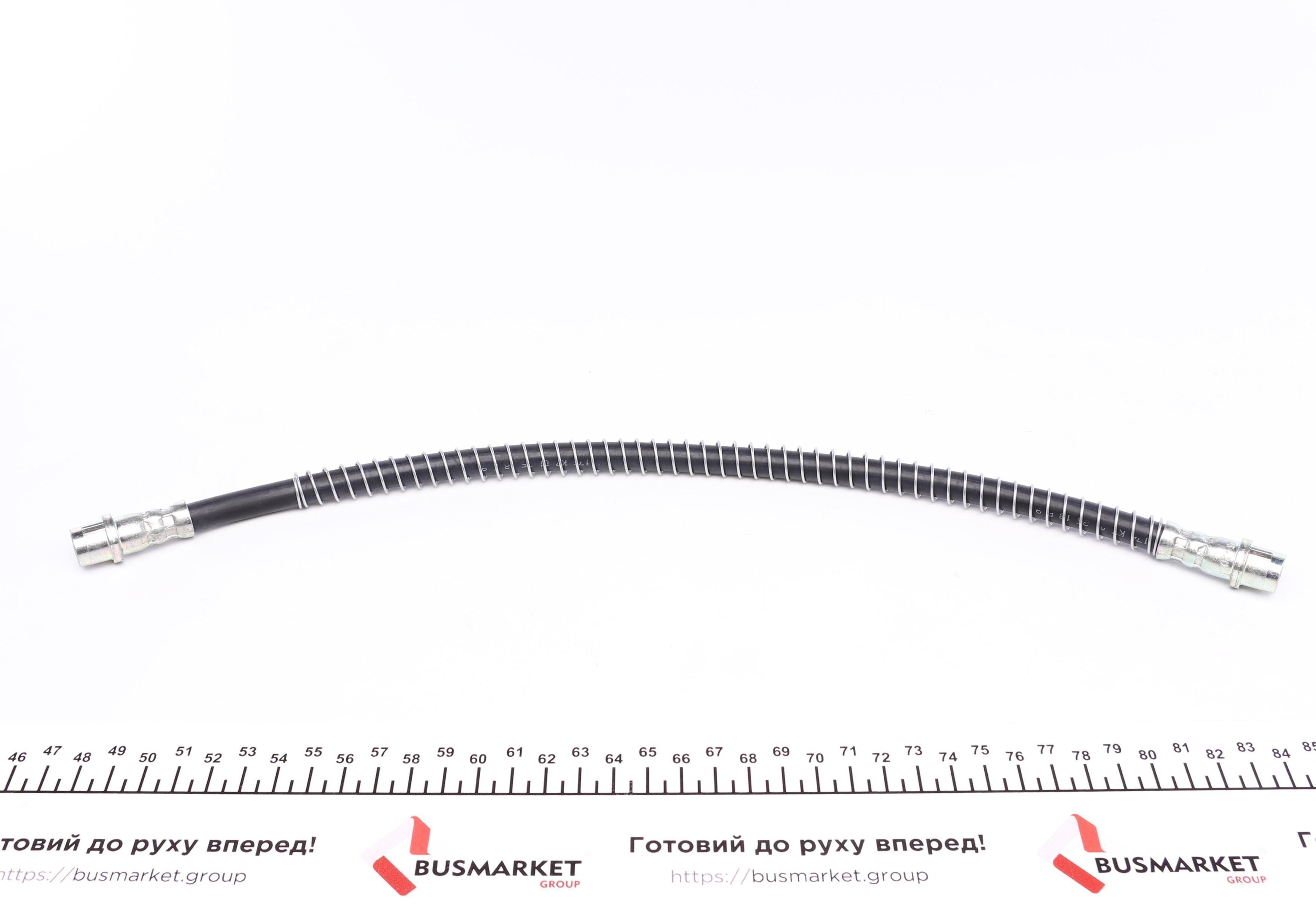 Шланг гальмівний (задній) VW Touareg 2.5-3.0TDI 02- (430mm)