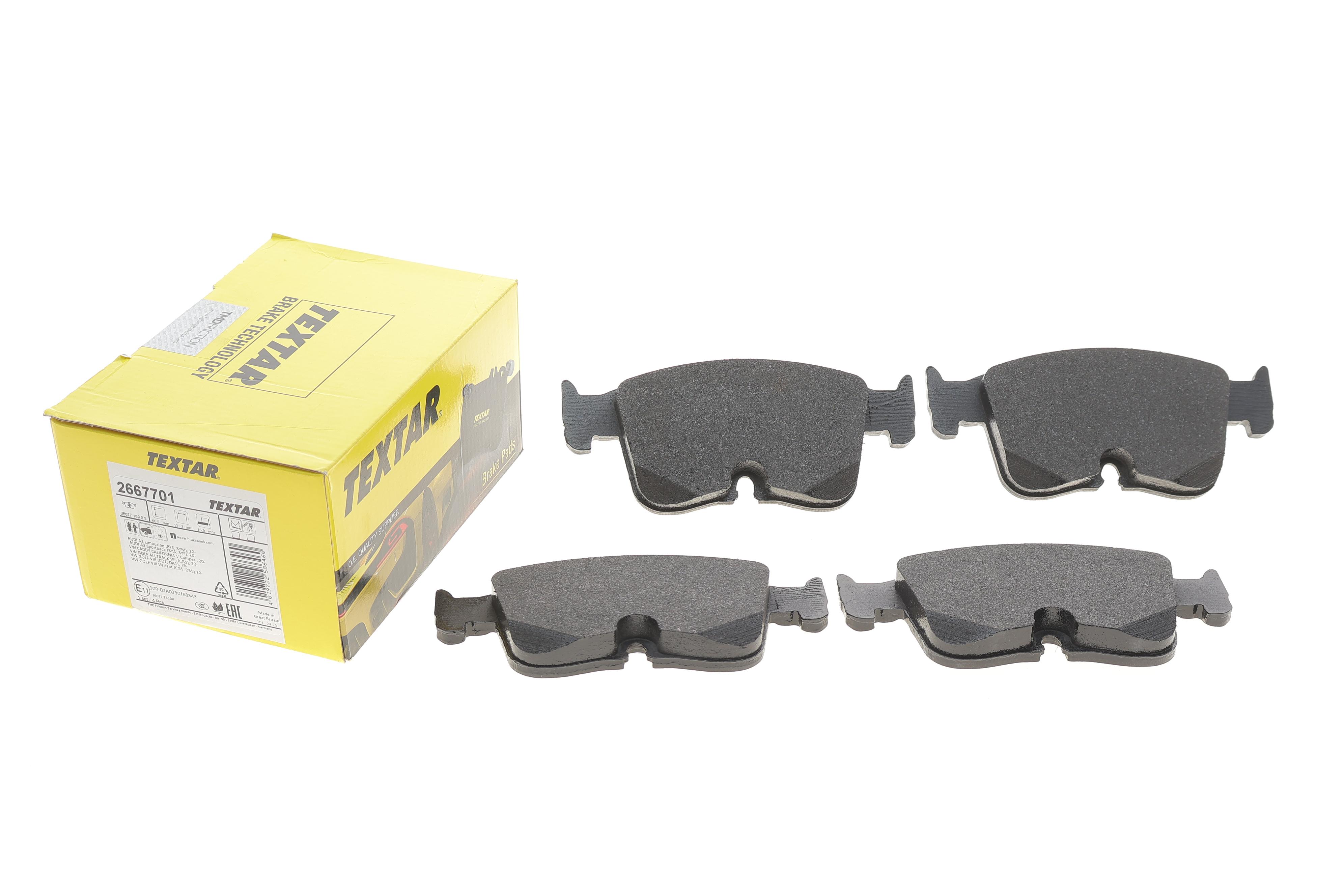 Колодки гальмівні (передні) Audi A3 2.0 TDI 20-/VW Caddy 1.5 TSi EVO/2.0 TDi 20- (ATE)