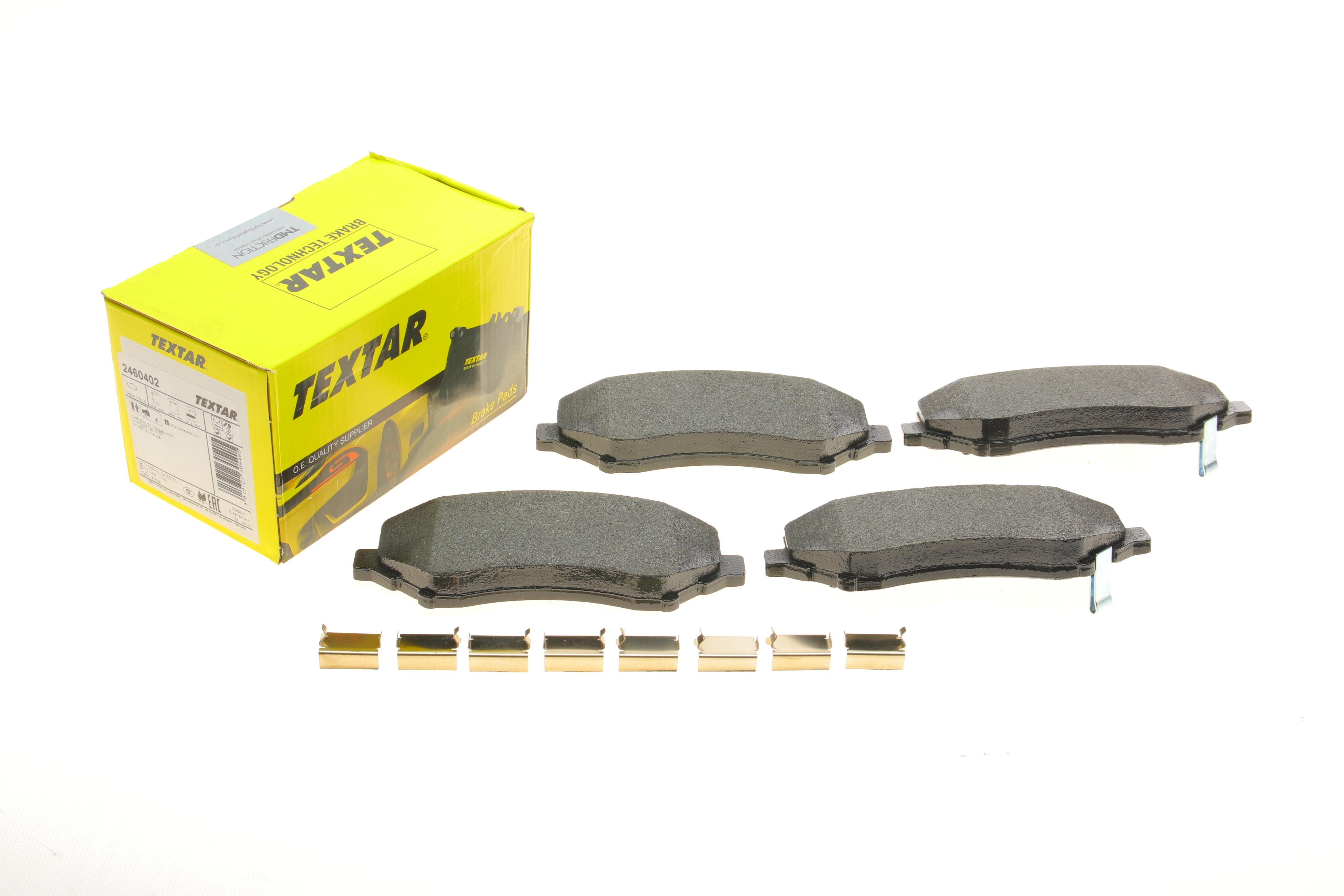 Колодки гальмівні (передні) Chrysler Grand Voyager V 07-/Dodge Caravan 08- (Bosch) Q+