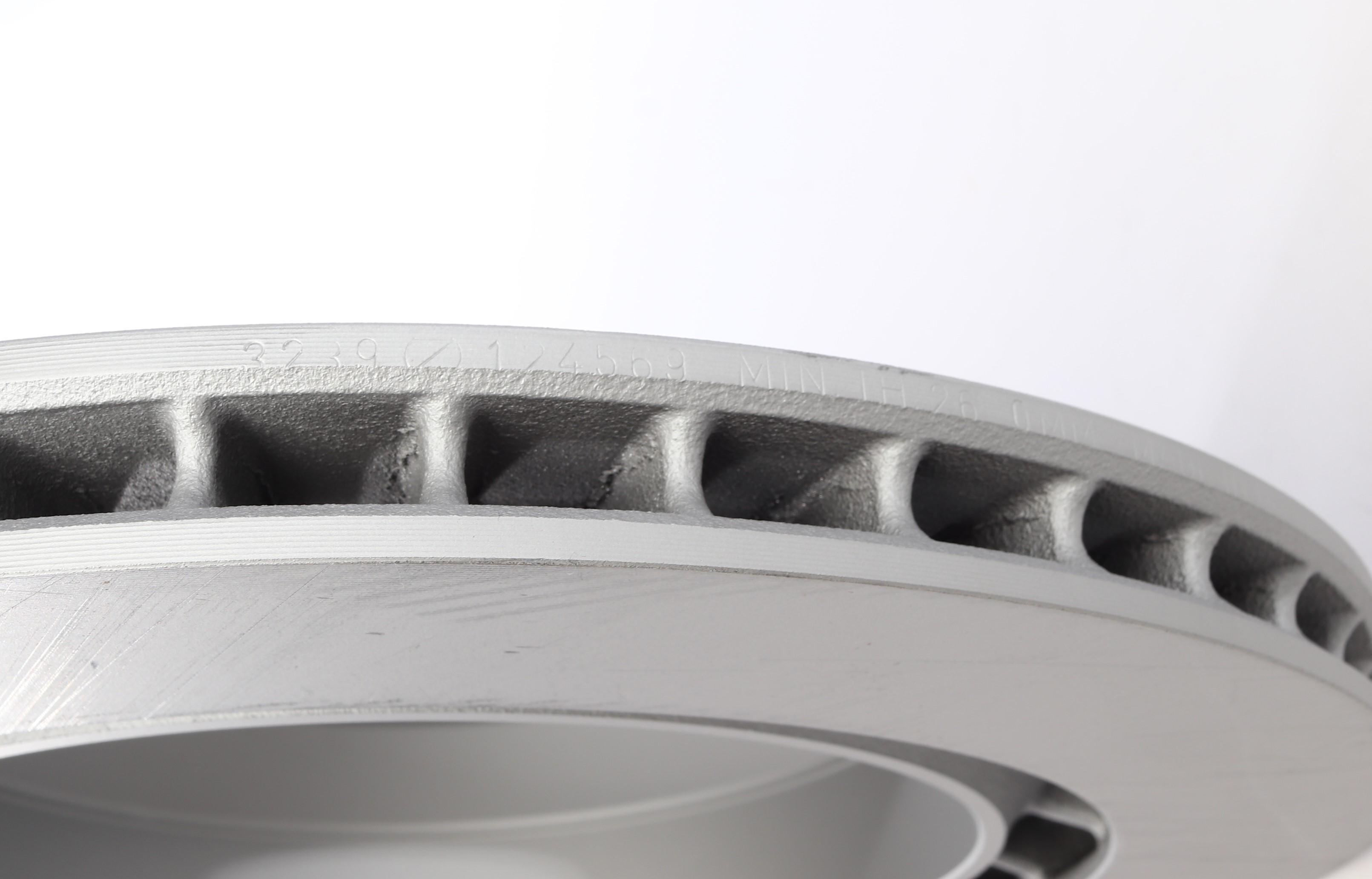 Диск гальмівний (задній) Audi Q7 06-15/Porsche Cayenne/VW Touareg 03-10 (358x28)(з покриттям)(вент.)