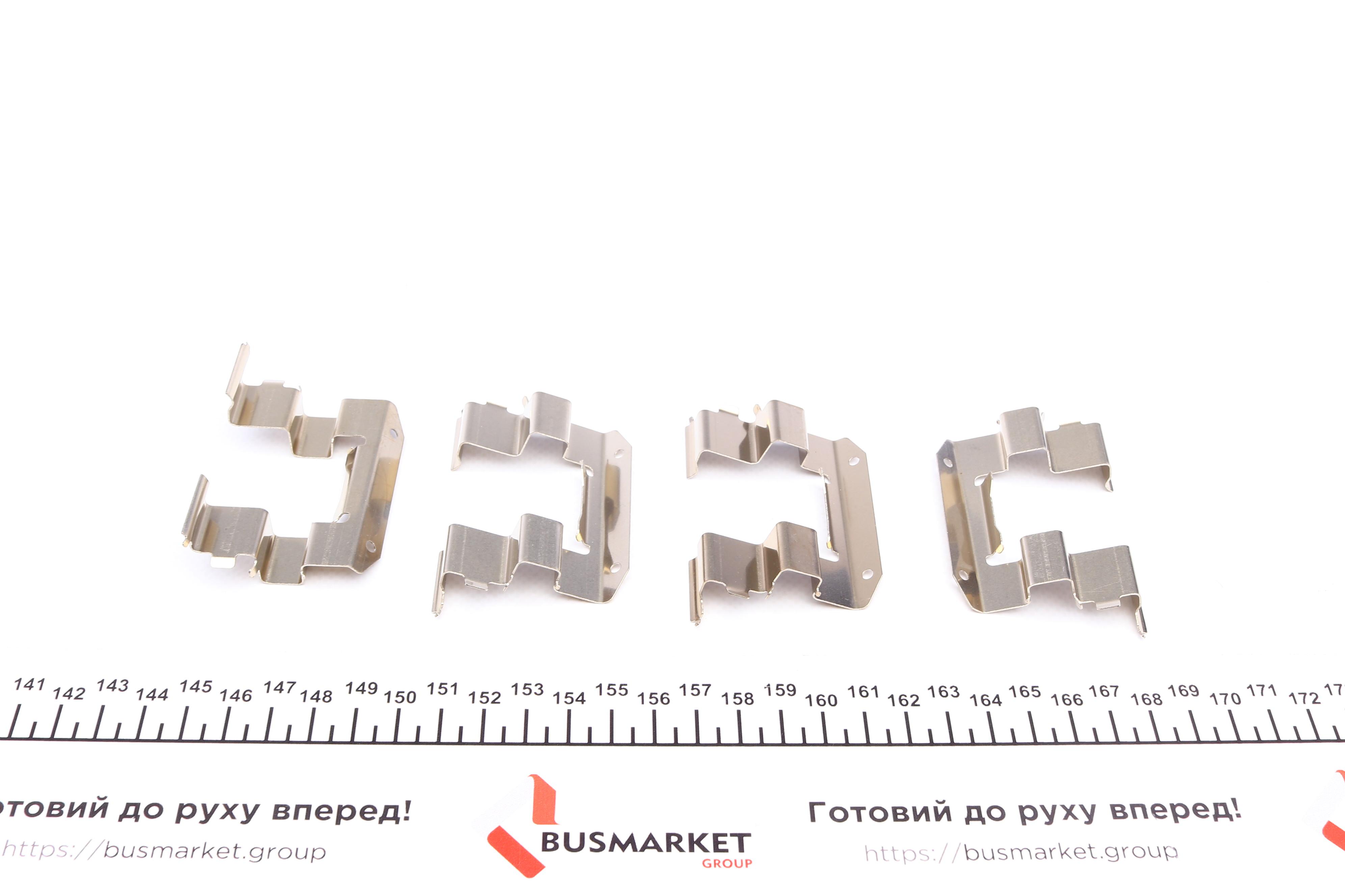 Планка супорта (переднього) прижимна (к-кт) Hyundai Sonata 88-