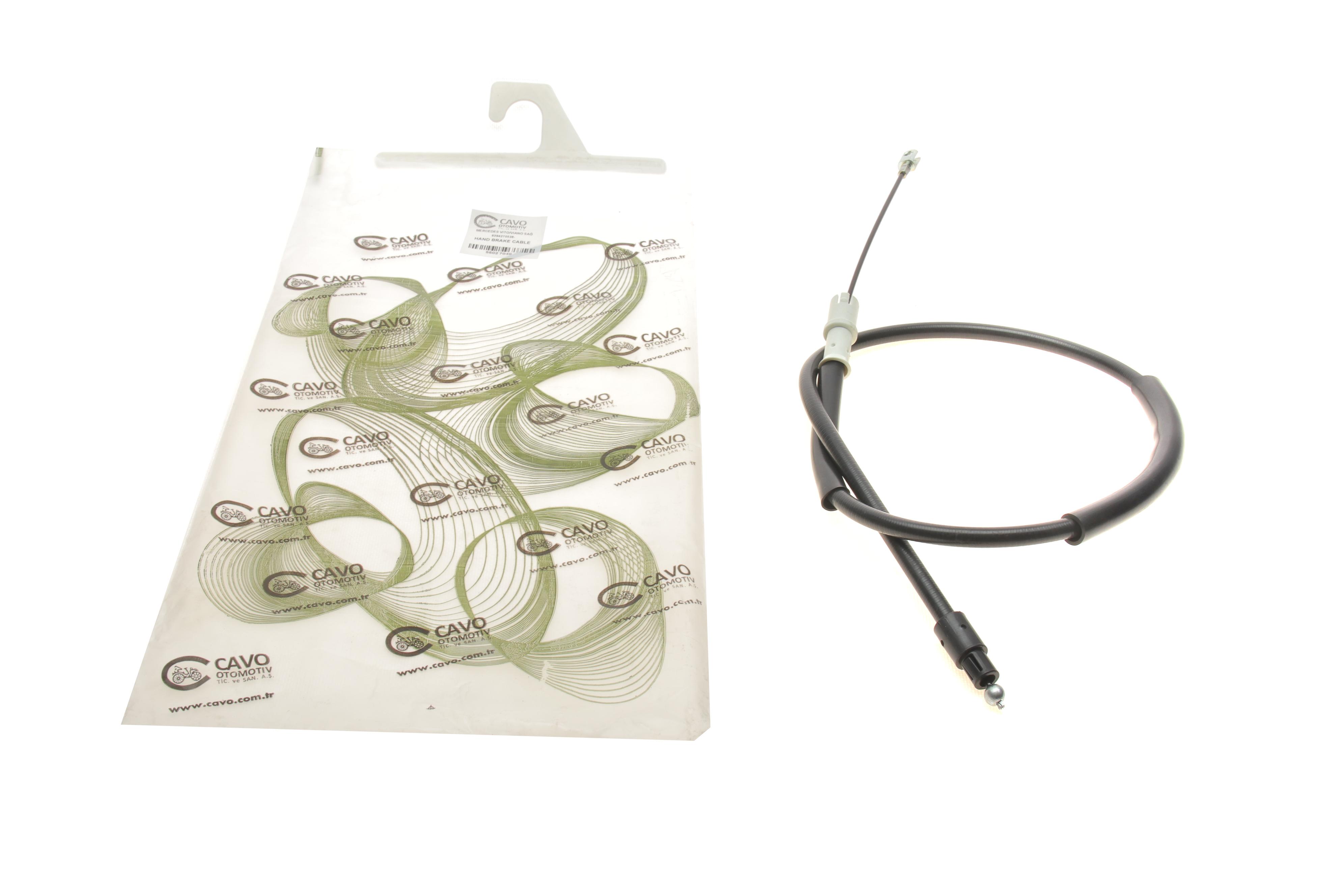 Трос ручника (R) MB Vito (W639) 03- (1152/903 мм)