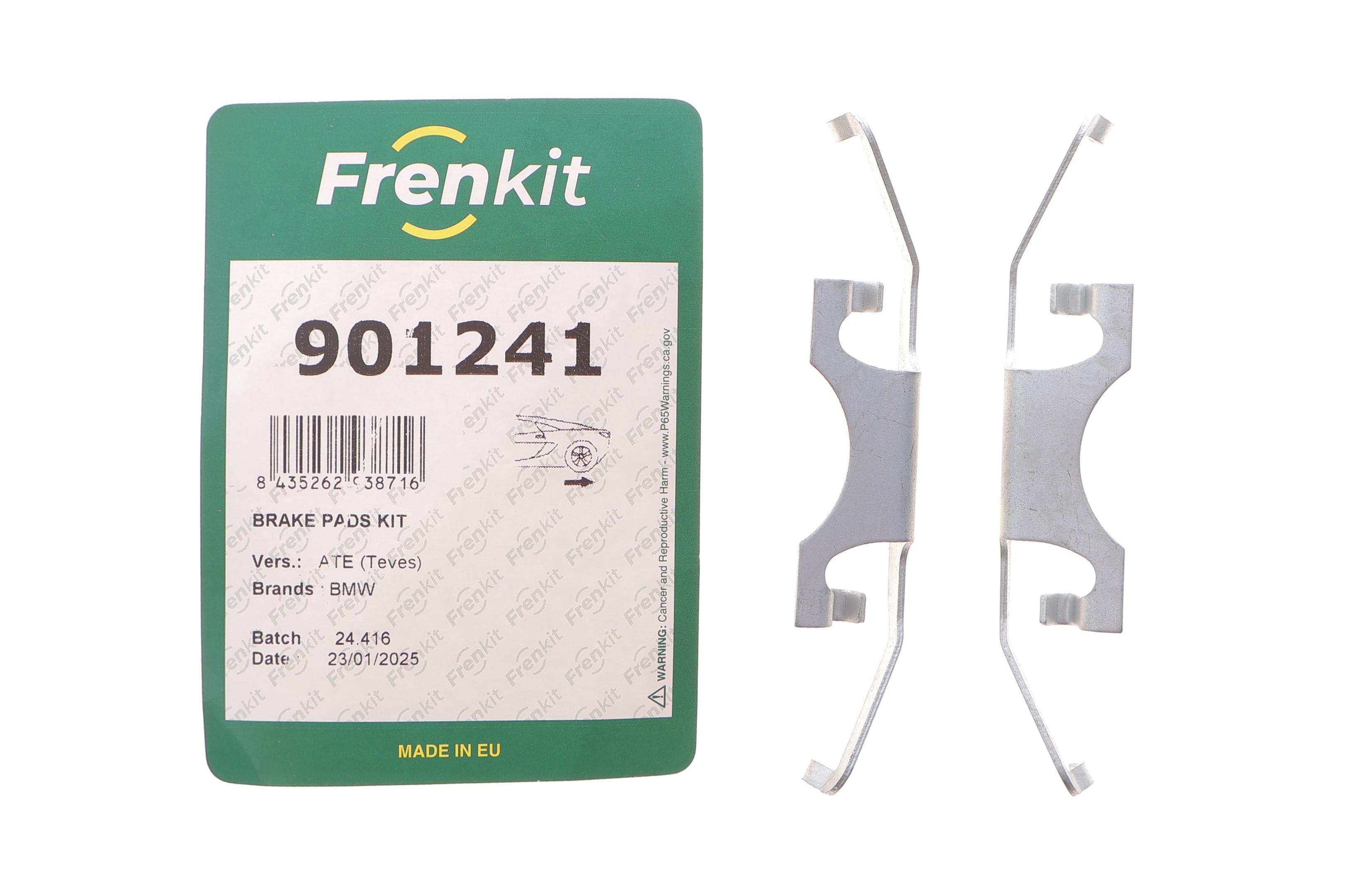 Планка супорта (заднього) прижимна (к-кт) BMW 5 (E39) 95-04 (Ate)