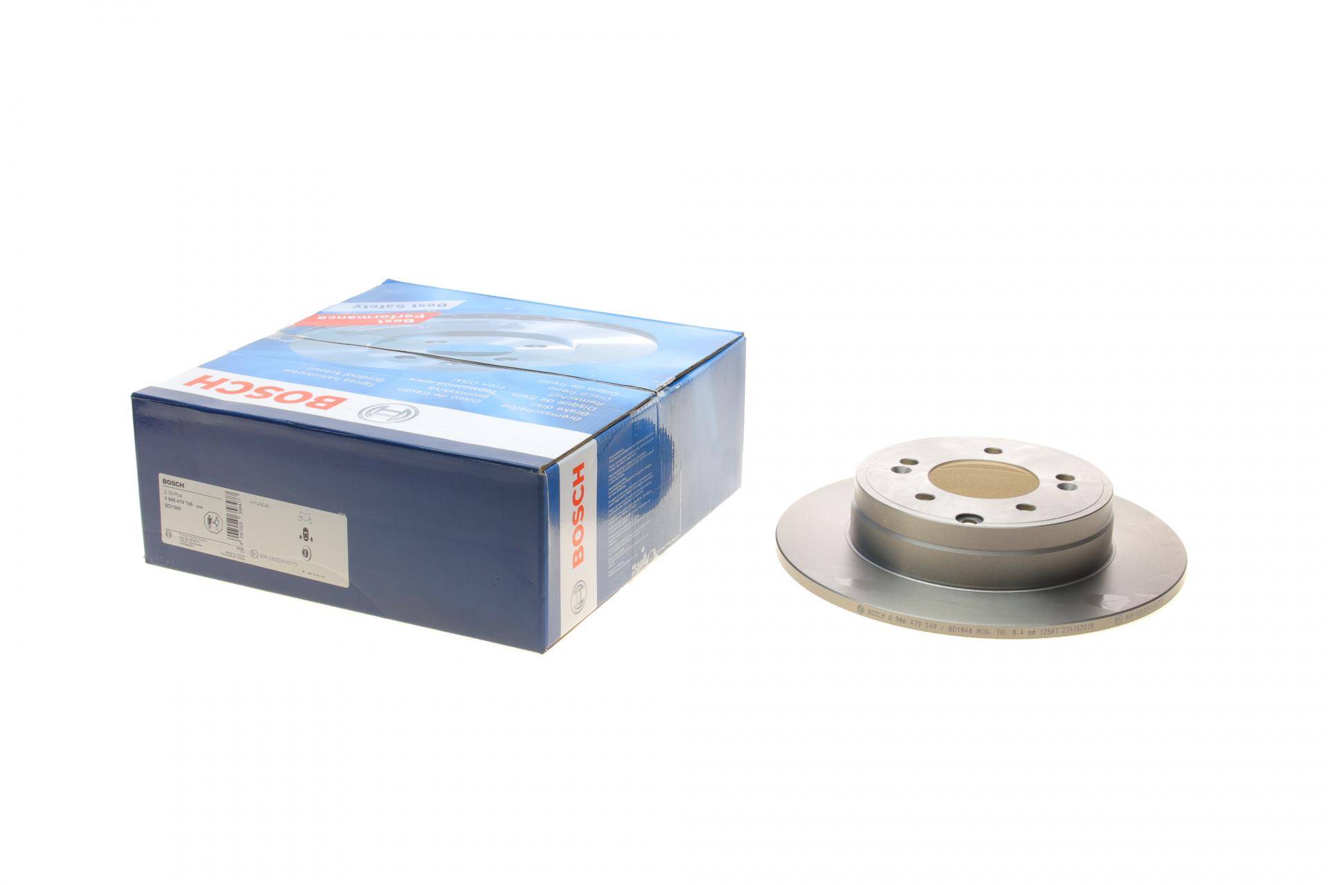 Диск гальмівний (задній) Hyundai Elantra/Sonata 11- (284x10)