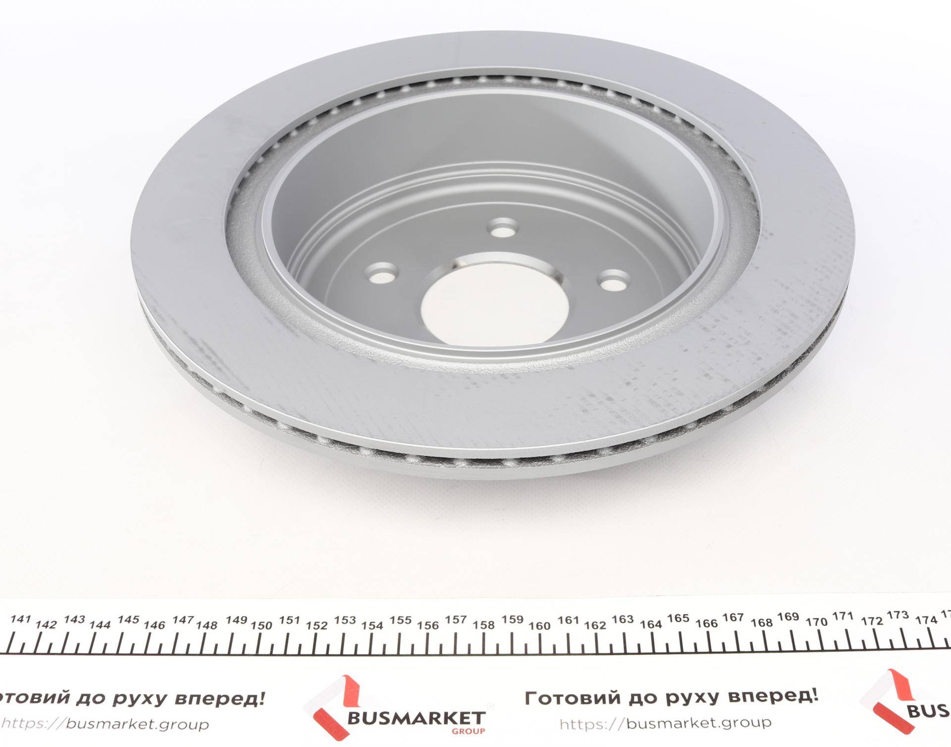 Диск гальмівний (задній) Infiniti EX/FX/G/M/Q50/Q70 03- (308x16) (з покриттям) (вентильований)