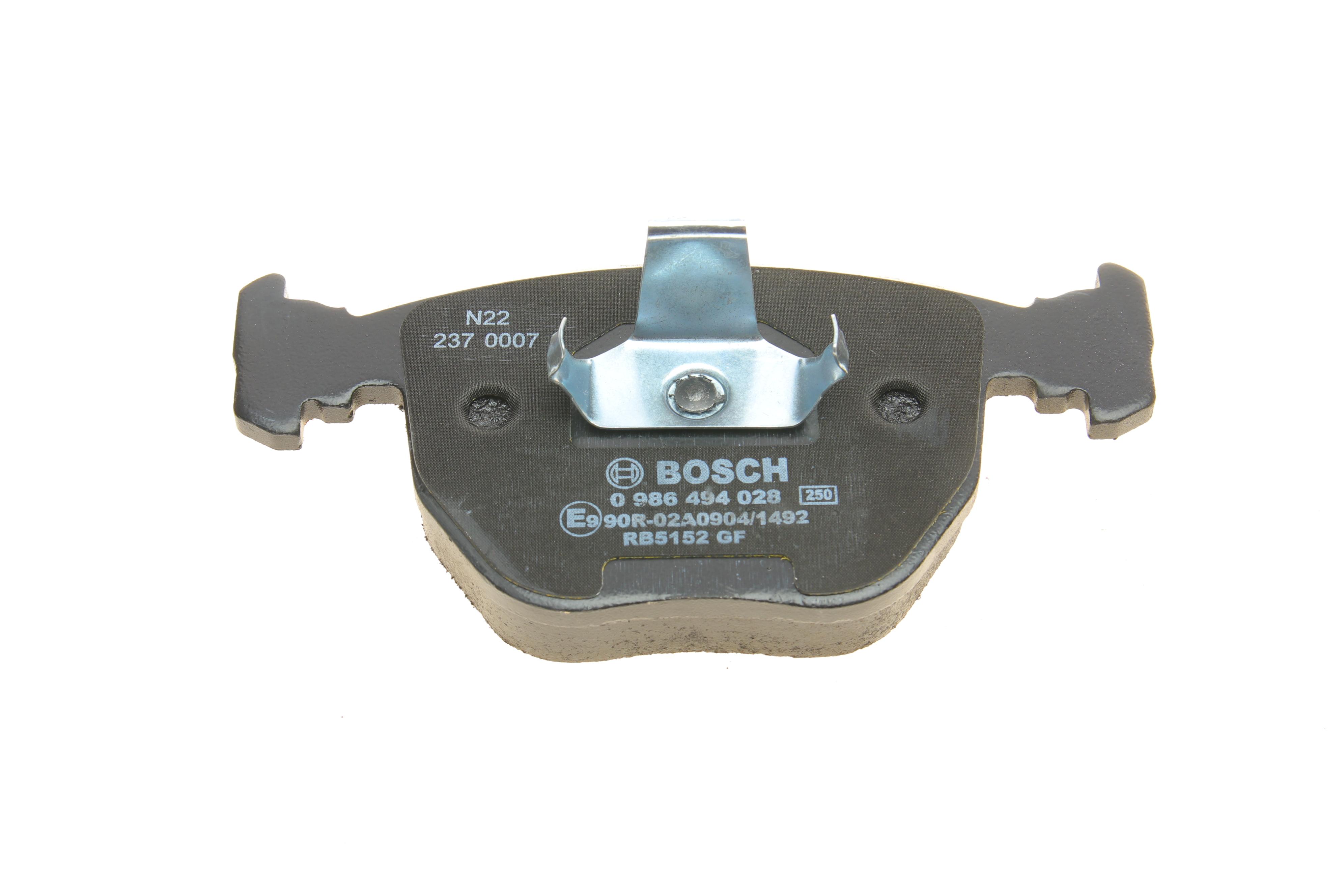 Колодки гальмівні (передні) BMW 5 (E39)/7 (E38)/X5 (E53) 94-07