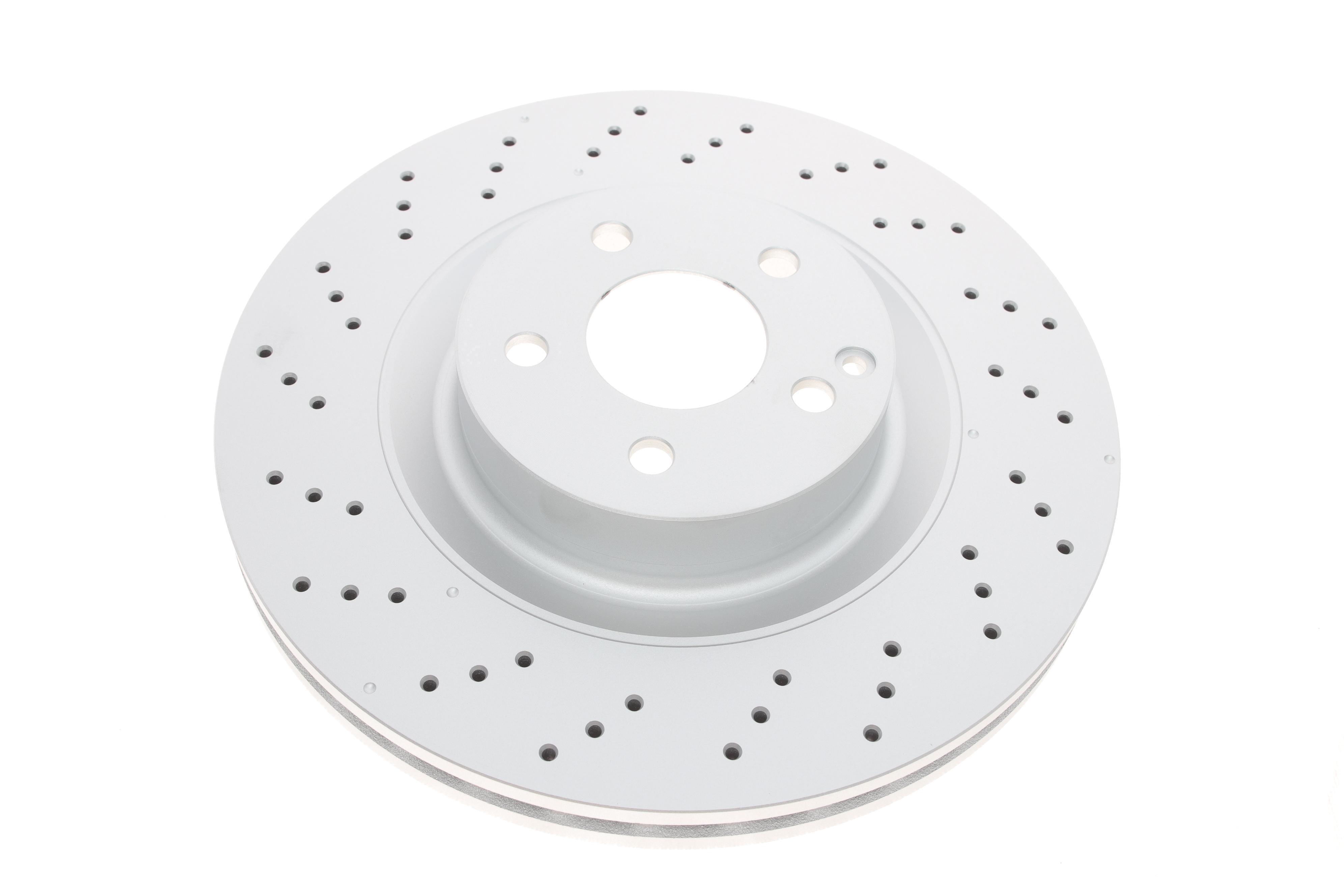 Диск гальмівний (передній) MB S-class (W221)/E-class (W211) 03-13 (350x32) (з покр.) (вентил.)